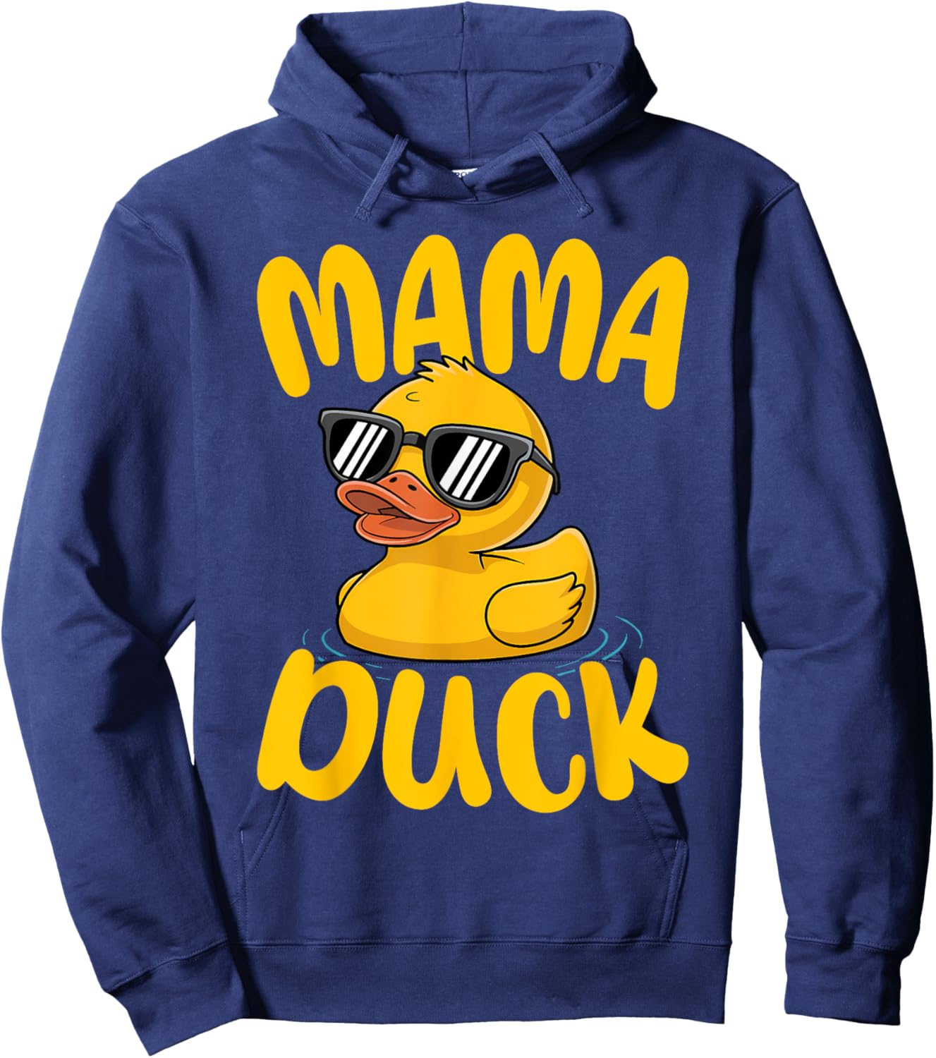 Rubber Duckies Mama Duck Rubber Duck Hoodie - Hoodie | Navy