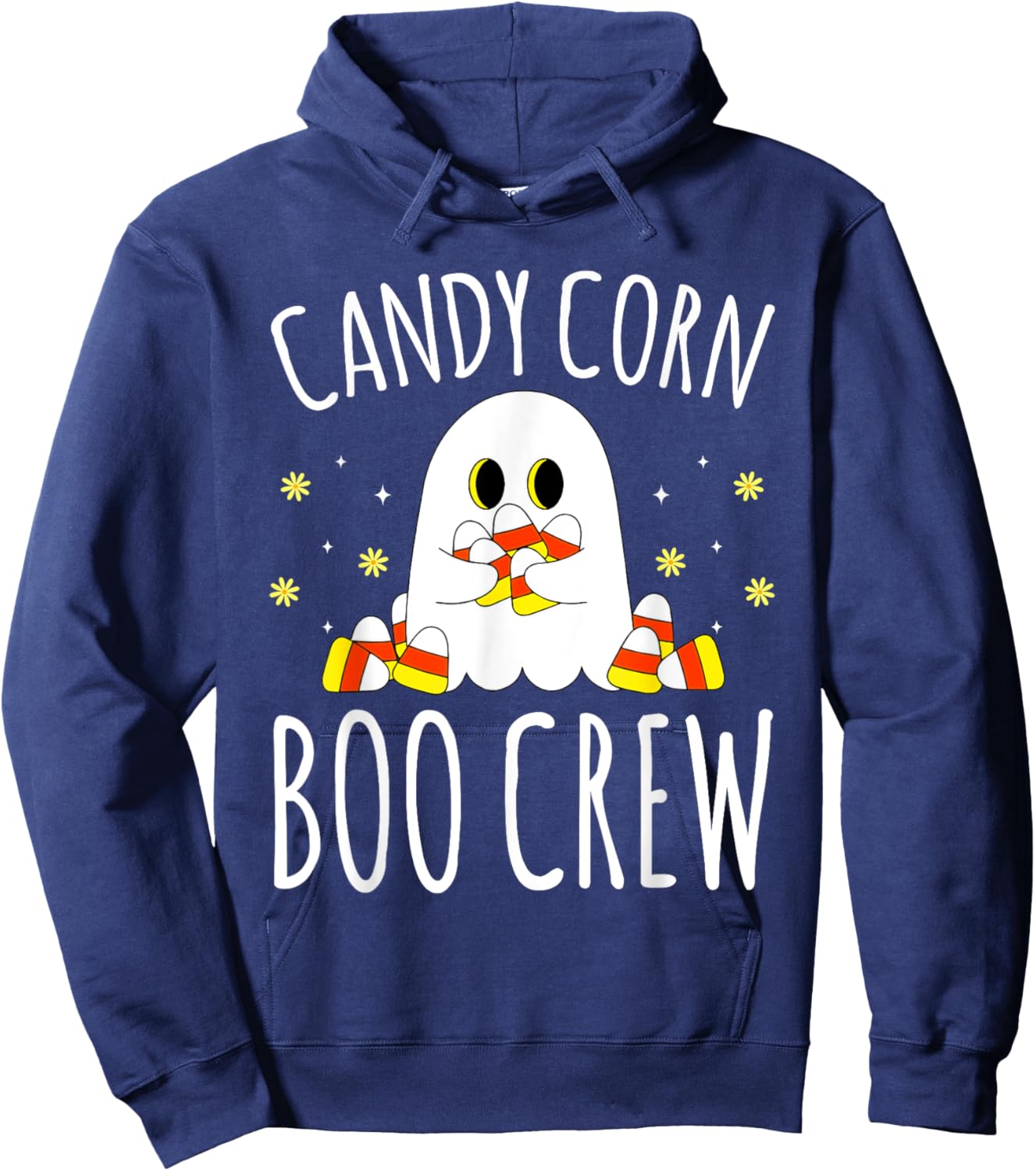 Candy Corn Crew Halloween Costume Men Women Friends Hoodie - Hoodie | Navy