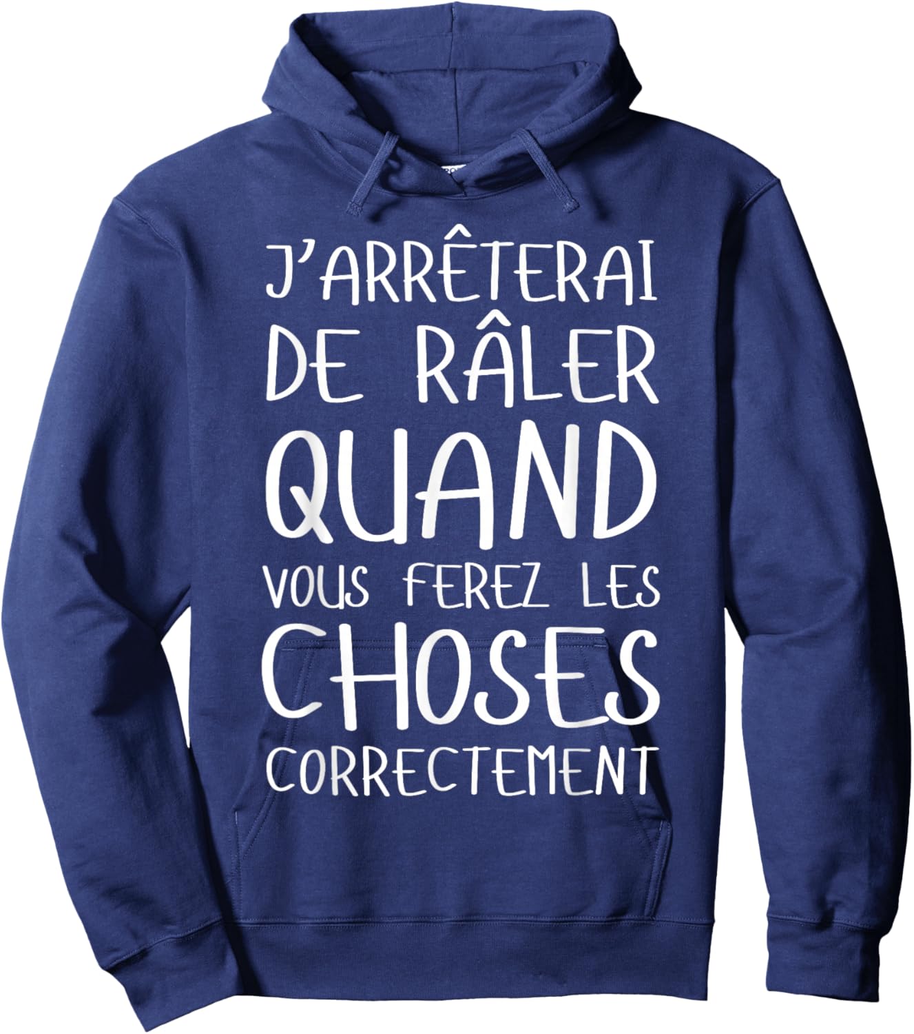 Railing Do Things Right Railer Humor Hoodie - Hoodie | Navy
