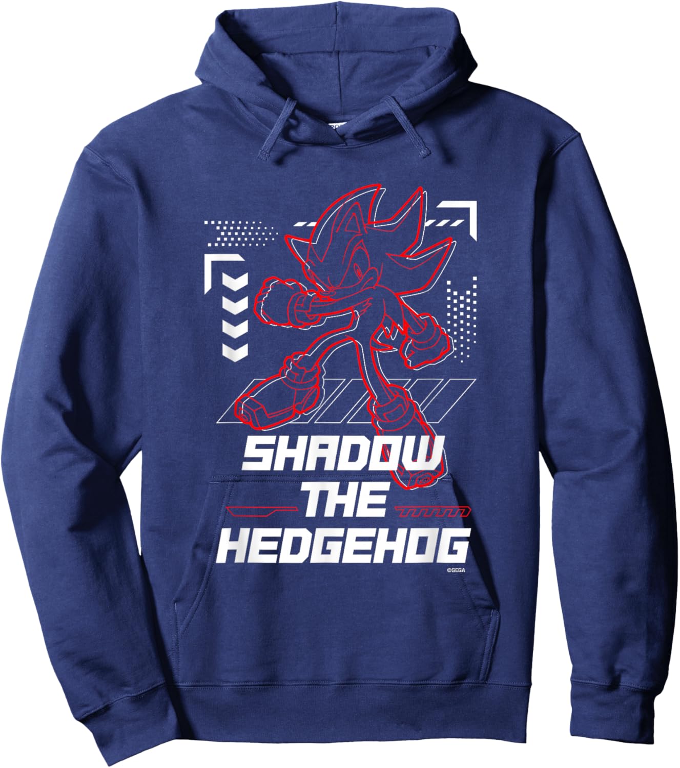 Sonic the Hedgehog Shadow Dark Energy Hoodie - Hoodie | Navy