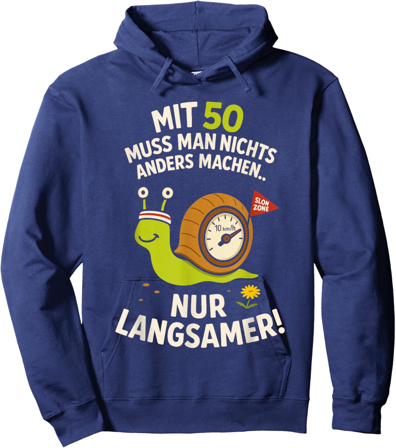 50. Geburtstag Hoodie - Hoodie | Navy