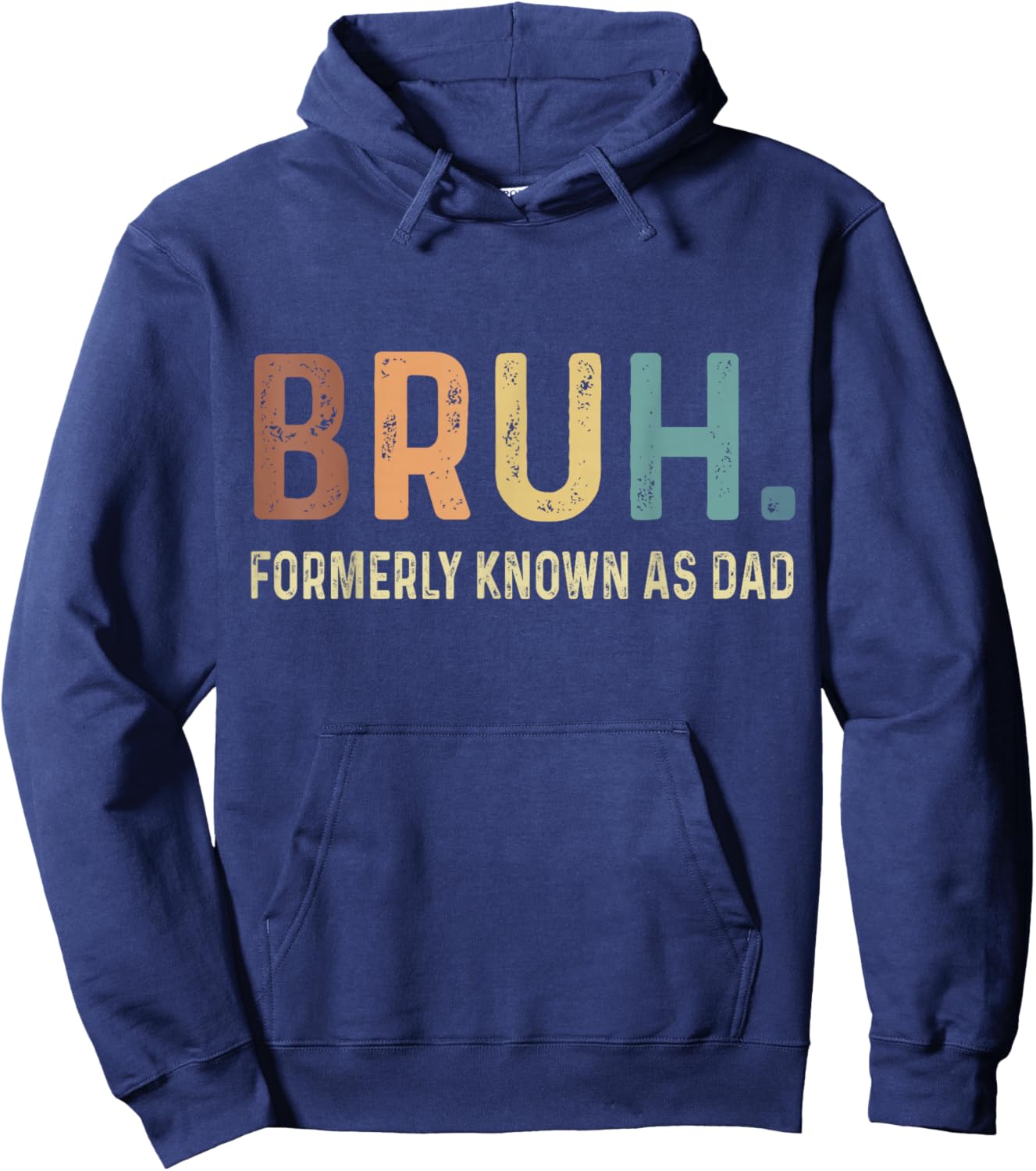 Bruh Formerly Known as Dad Hoodie - Hoodie | Navy