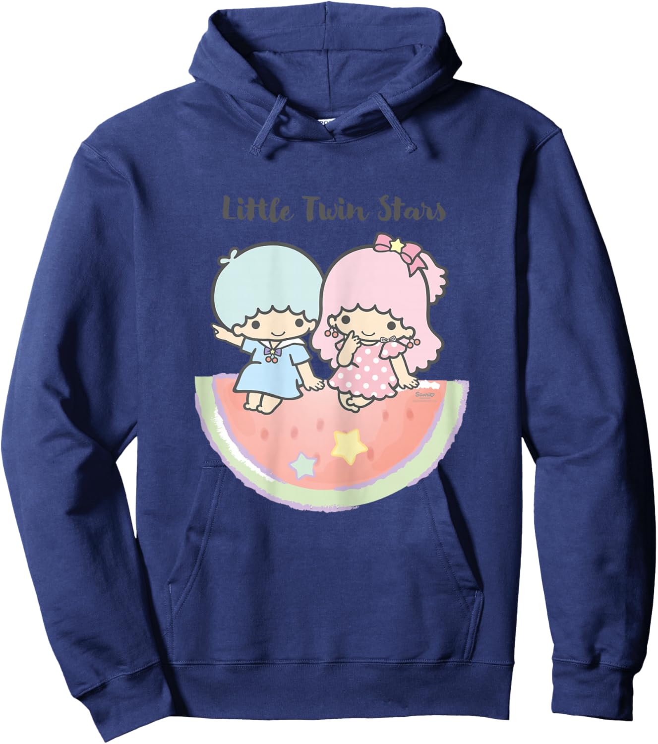Hello Kitty - Little Twin Stars Character Hoodie - Hoodie | Navy