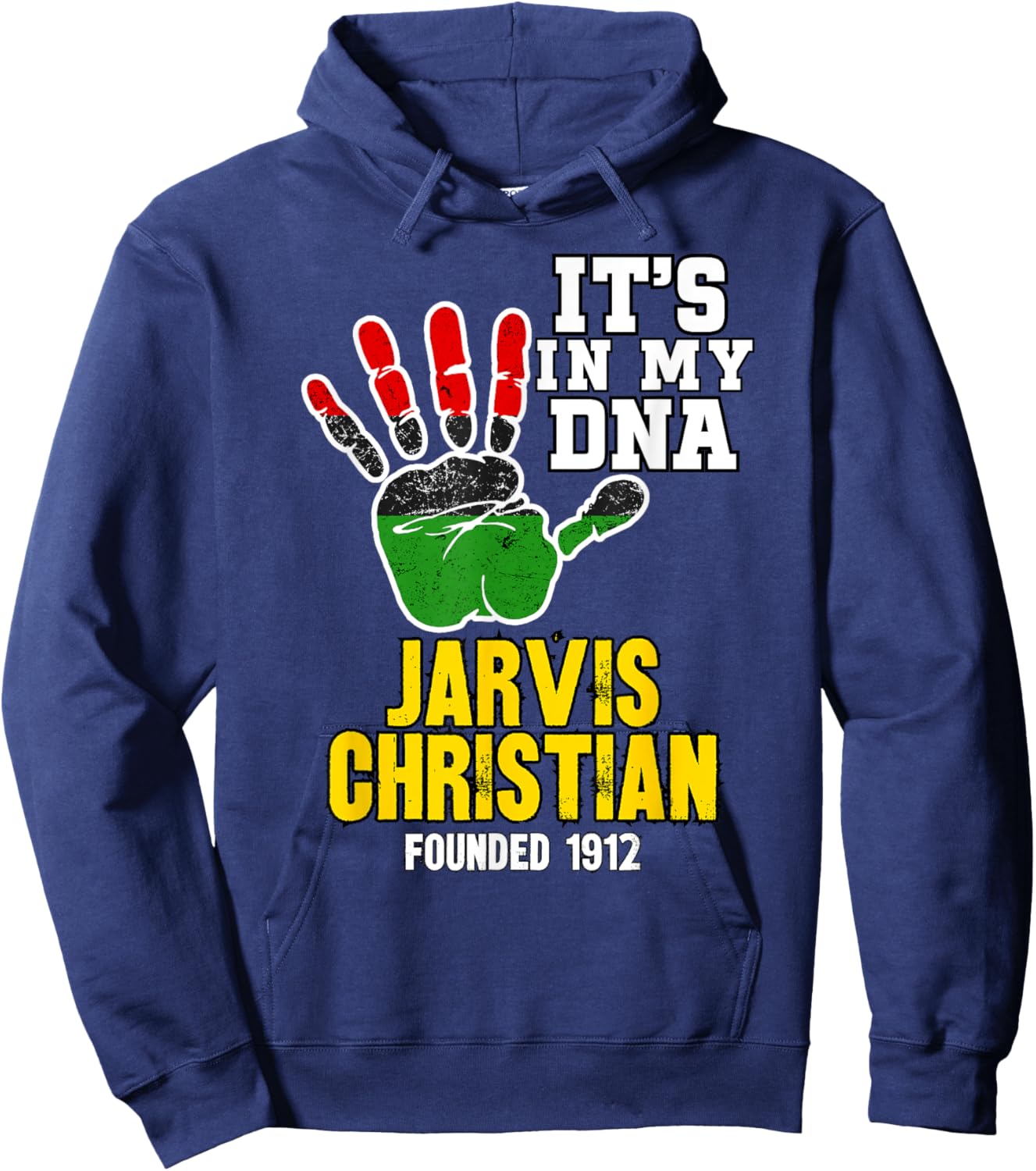 Jarvis Christian, JCU, Souvenir HBC Design Hoodie - Hoodie | Navy