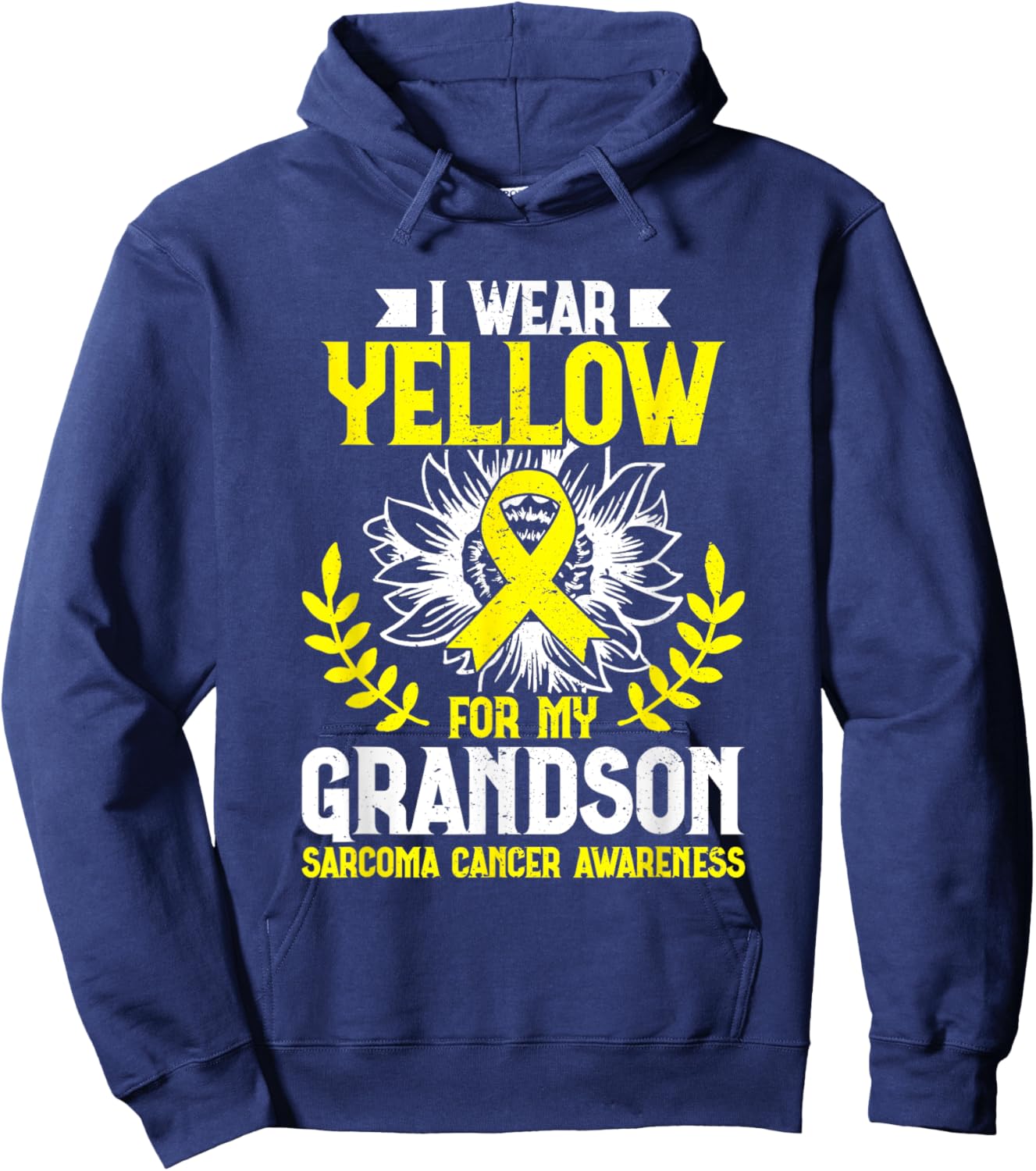 Cancer Squad Family Ewings Sarcoma Awareness July Matching Hoodie - Hoodie | Navy
