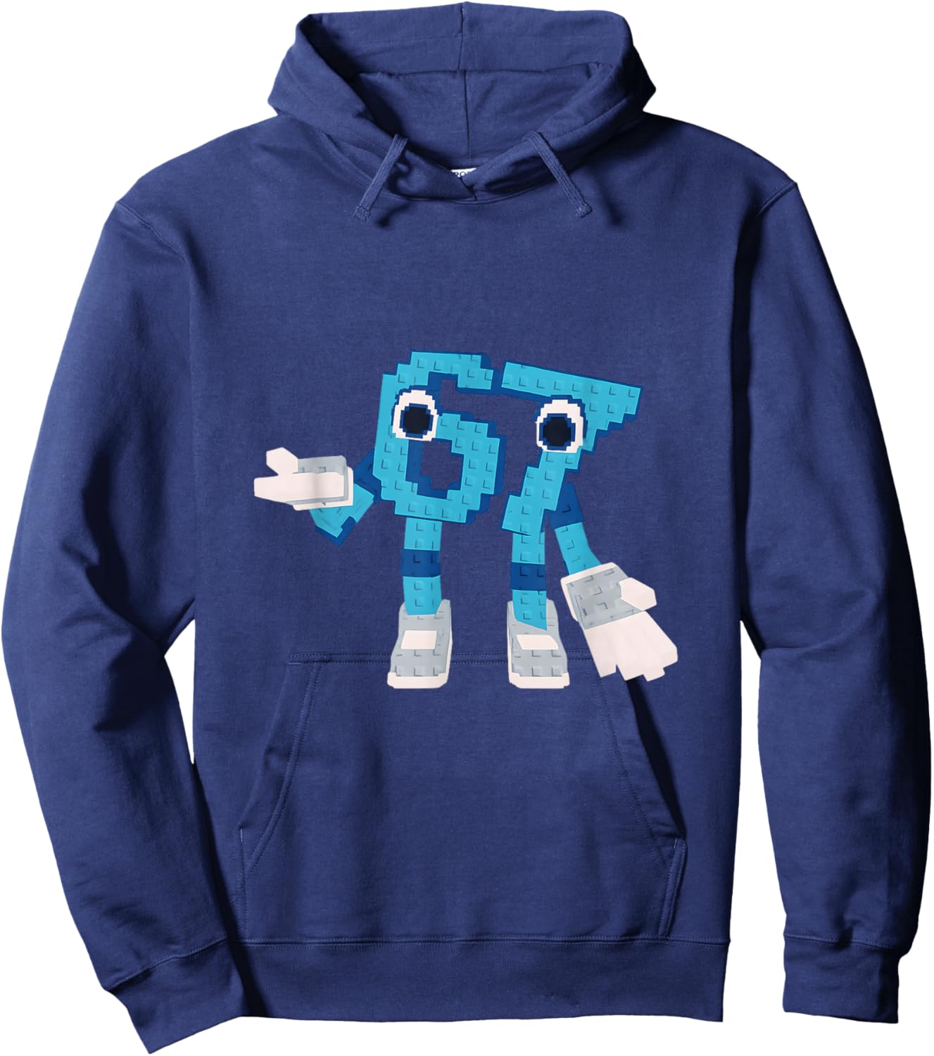67 Secret Brainrot Italian Steal Six Seven Video game Hoodie - Hoodie | Navy