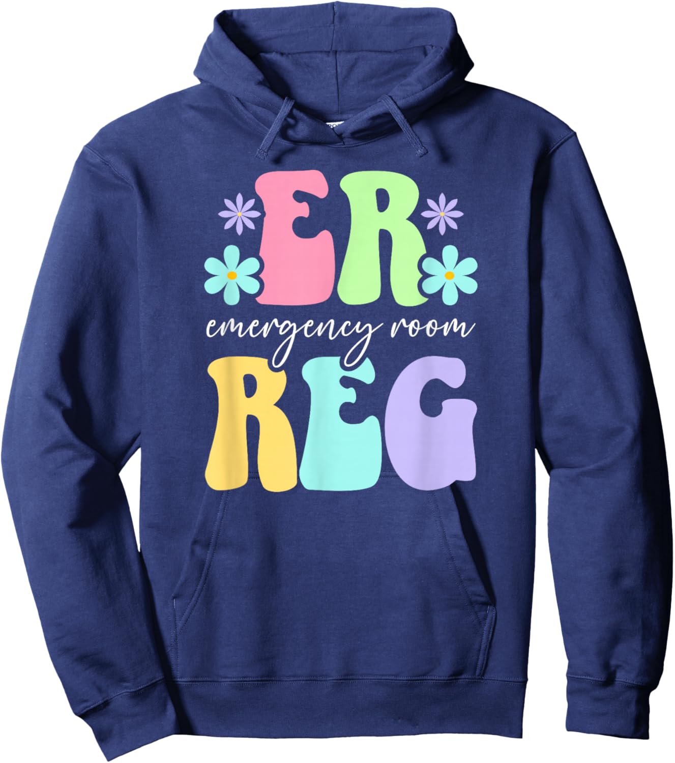 ER Reg Patient Registration Appreciation Patient Registrar Hoodie - Hoodie | Navy