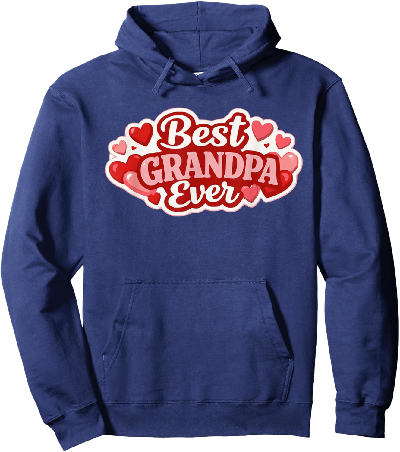 Funny Grandpa Love Hoodie - Hoodie | Navy