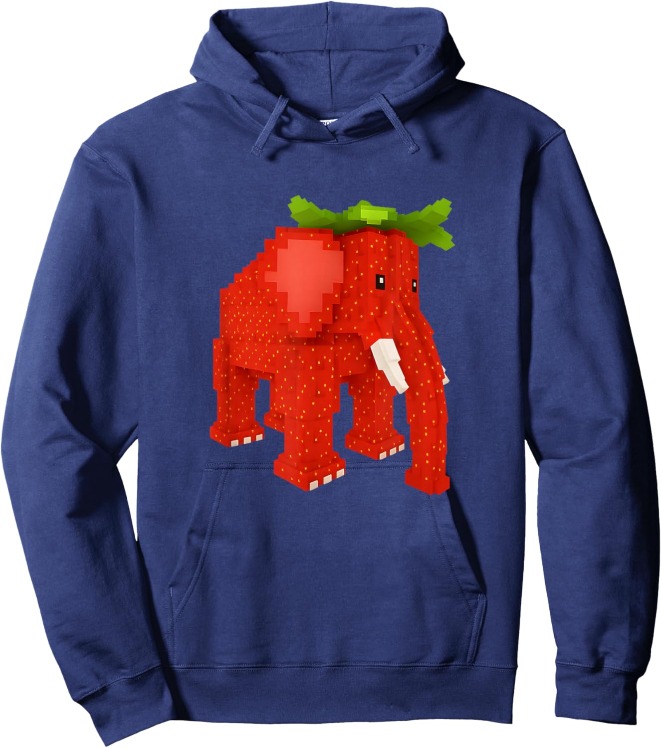 Strawberry Elephant Steal Brainrot Secret Rare video game Hoodie - Hoodie | Navy