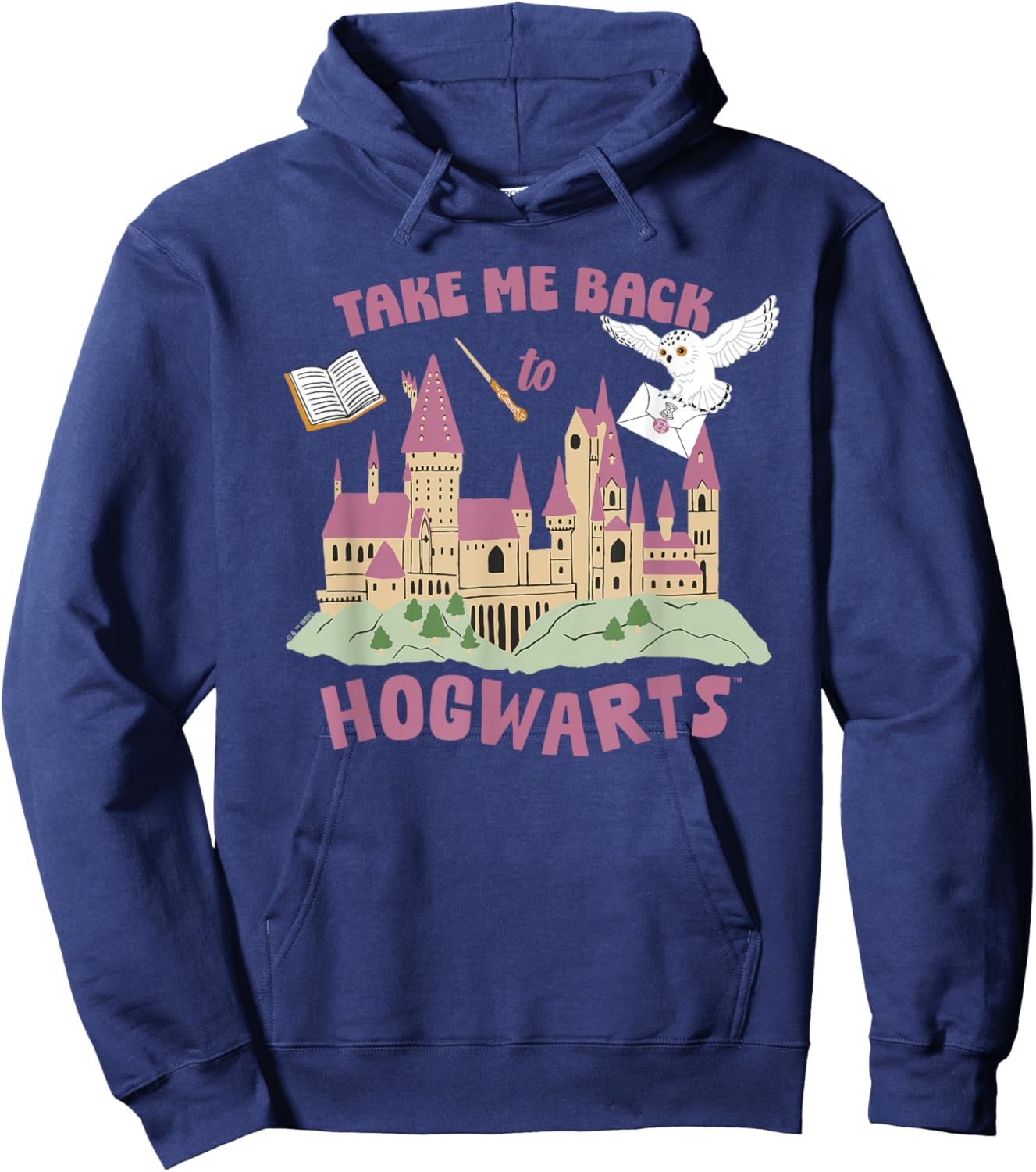 Harry Potter Take Me Back To Hogwarts Hoodie - Hoodie | Navy
