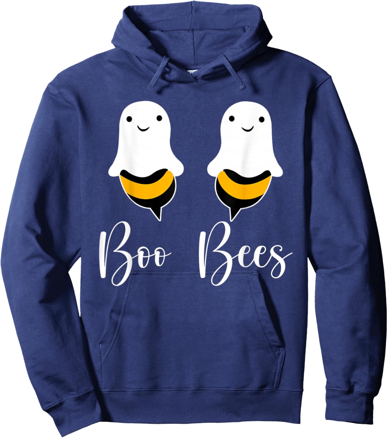 Boo Bees Funny Couples Halloween Costume for Adult Her Women Hoodie - Hoodie | Navy