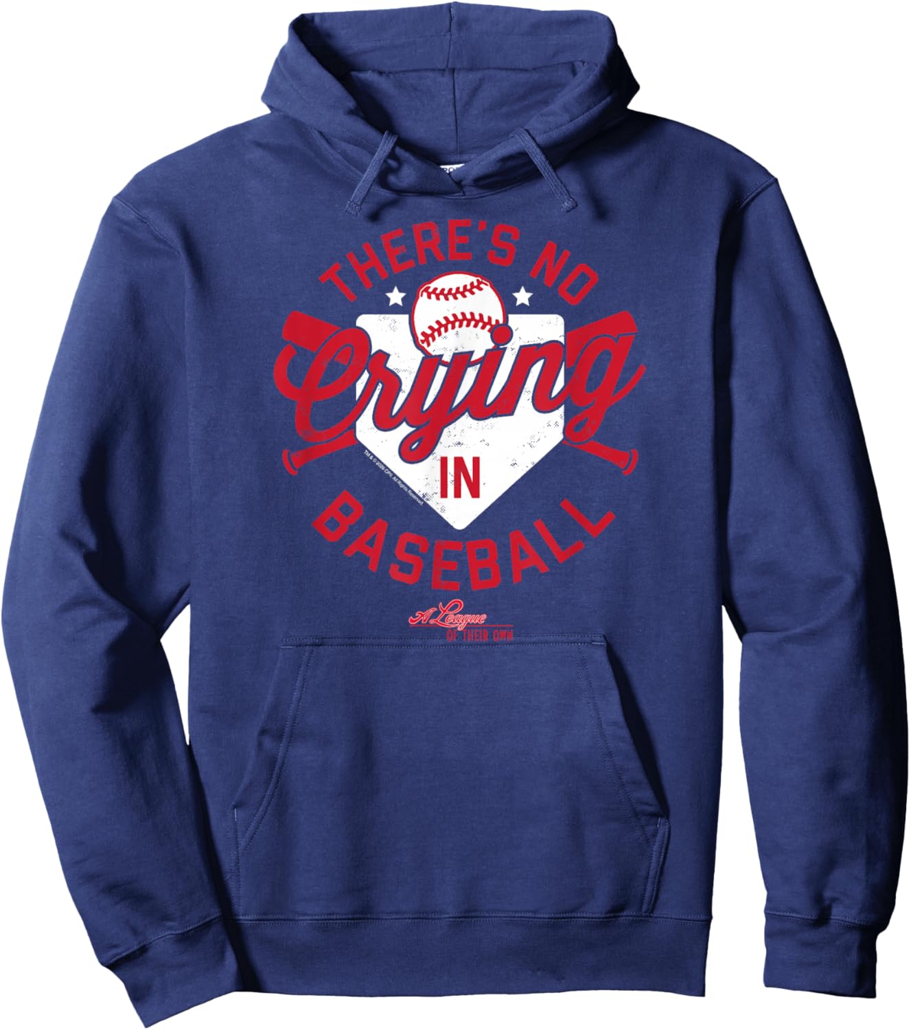 Sony - A League of Their Own - There's No Crying in Baseball Hoodie - Hoodie | Navy