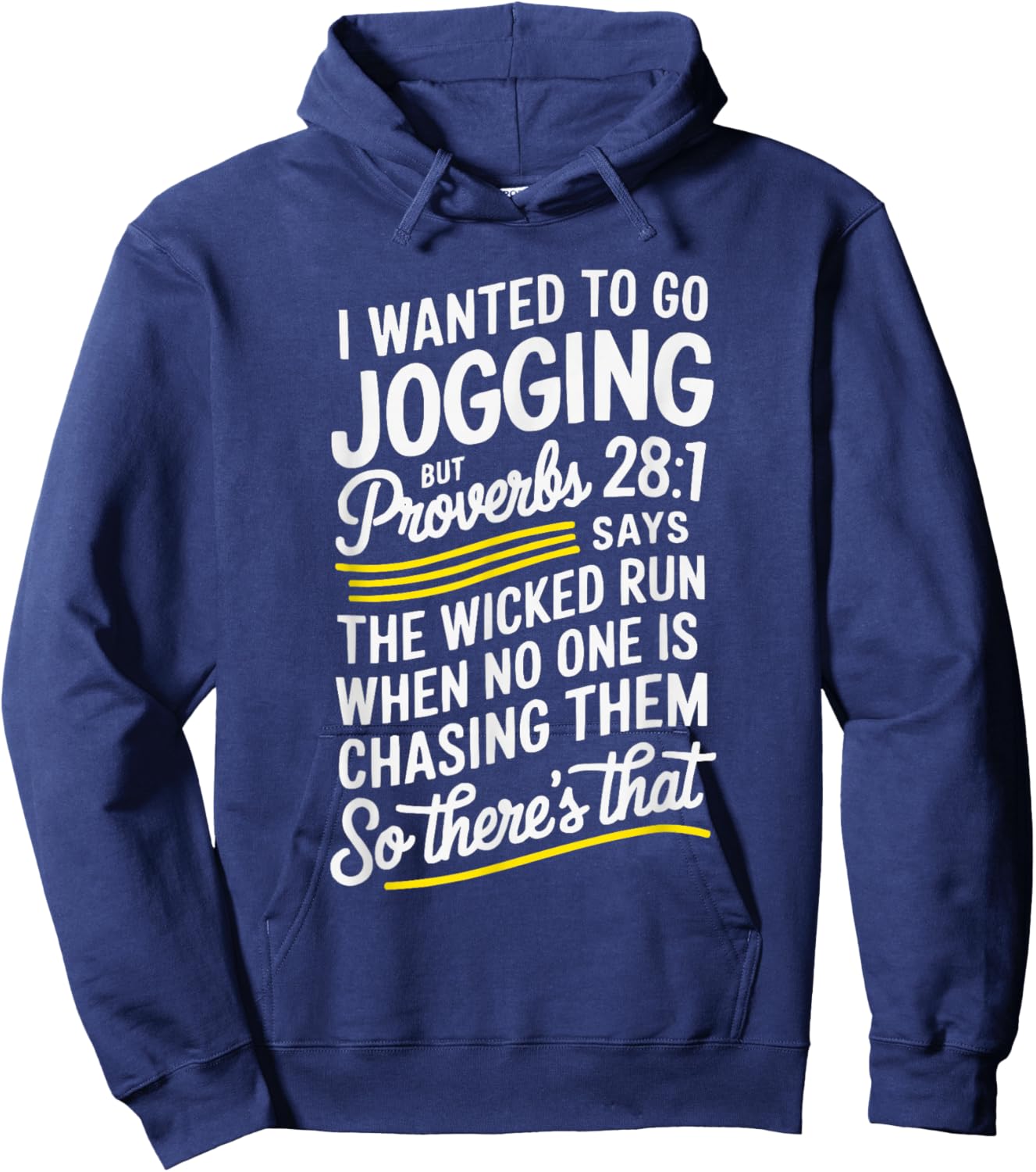 Funny Jesus Christ Religious Christian Believer Christianity Hoodie - Hoodie | Navy
