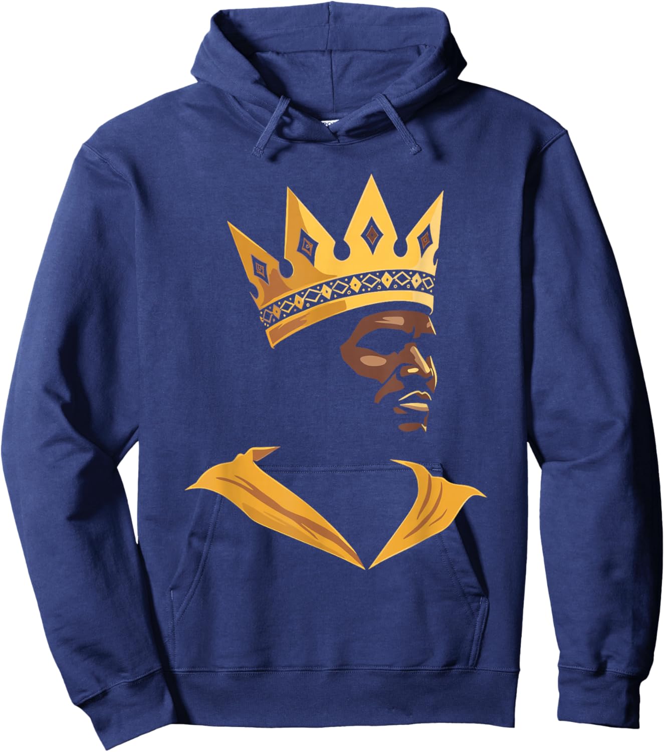 Mansa Musa African King Richest Man in History Mali Empire Hoodie - Hoodie | Navy