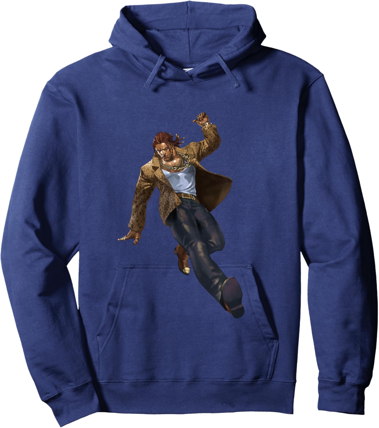Bandai Namco Entertainment Inc. TEKKEN7 EDDY GORDO 00 , Small, Black Hoodie - Hoodie | Navy
