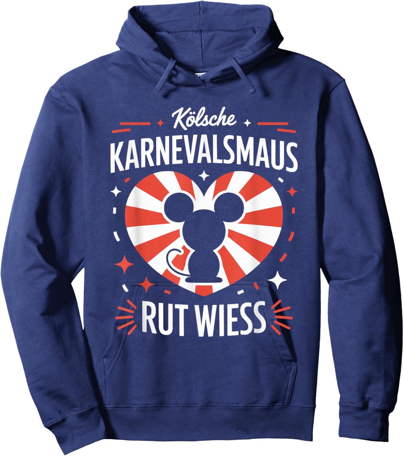 Carnival Mouse Rut Wiess Carnival Cologne Cologne Carnival Mouse Hoodie - Hoodie | Navy