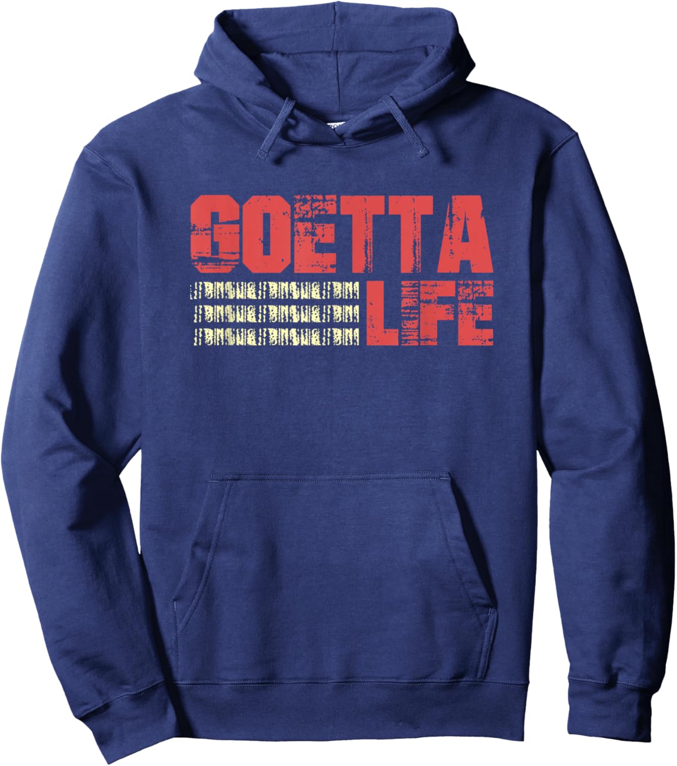 Goetta Sausage Cincinnati Food Breakfast Lover Goetta Life Hoodie - Hoodie | Navy