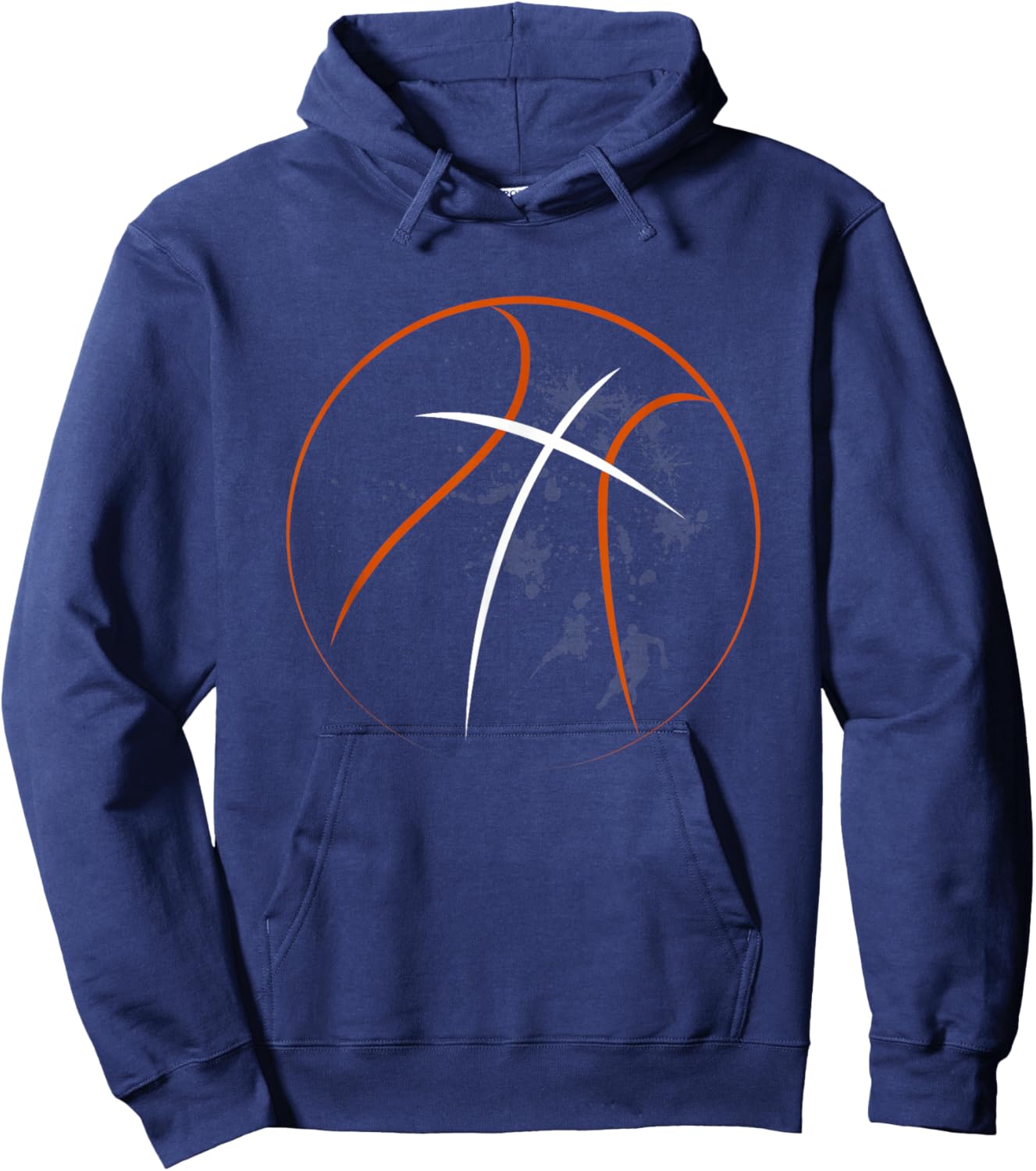 Christian Athlete Basketball Apparel -Adults Basketball Fans, Christian Black Sleeveless Small Hoodie - Hoodie | Navy