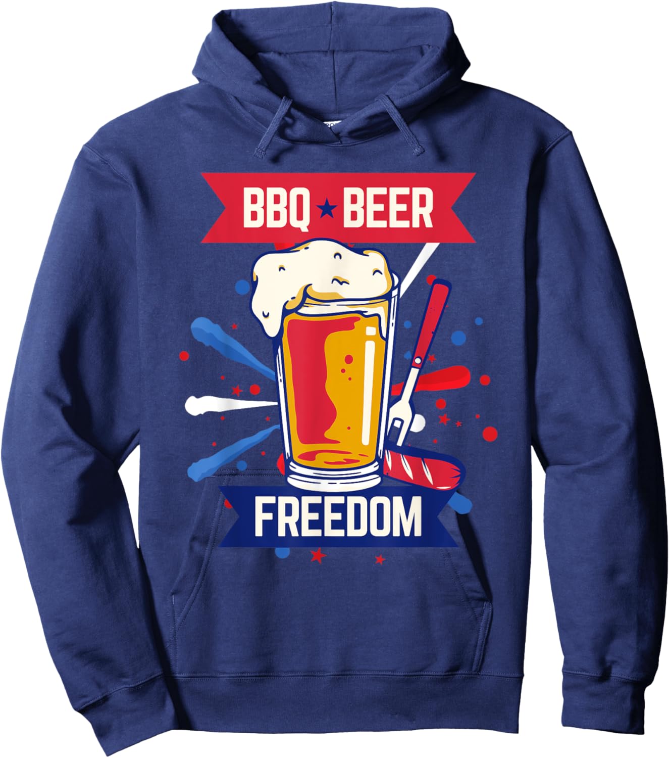 4th Of July Independence Day USA - Patriotic Shirts Hoodie - Hoodie | Navy