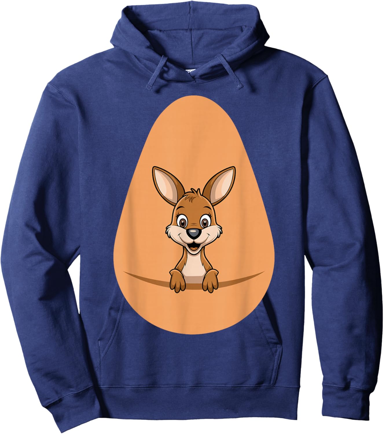 Cute Kangaroo Pouch Halloween Costumes Group Family Hoodie - Hoodie | Navy