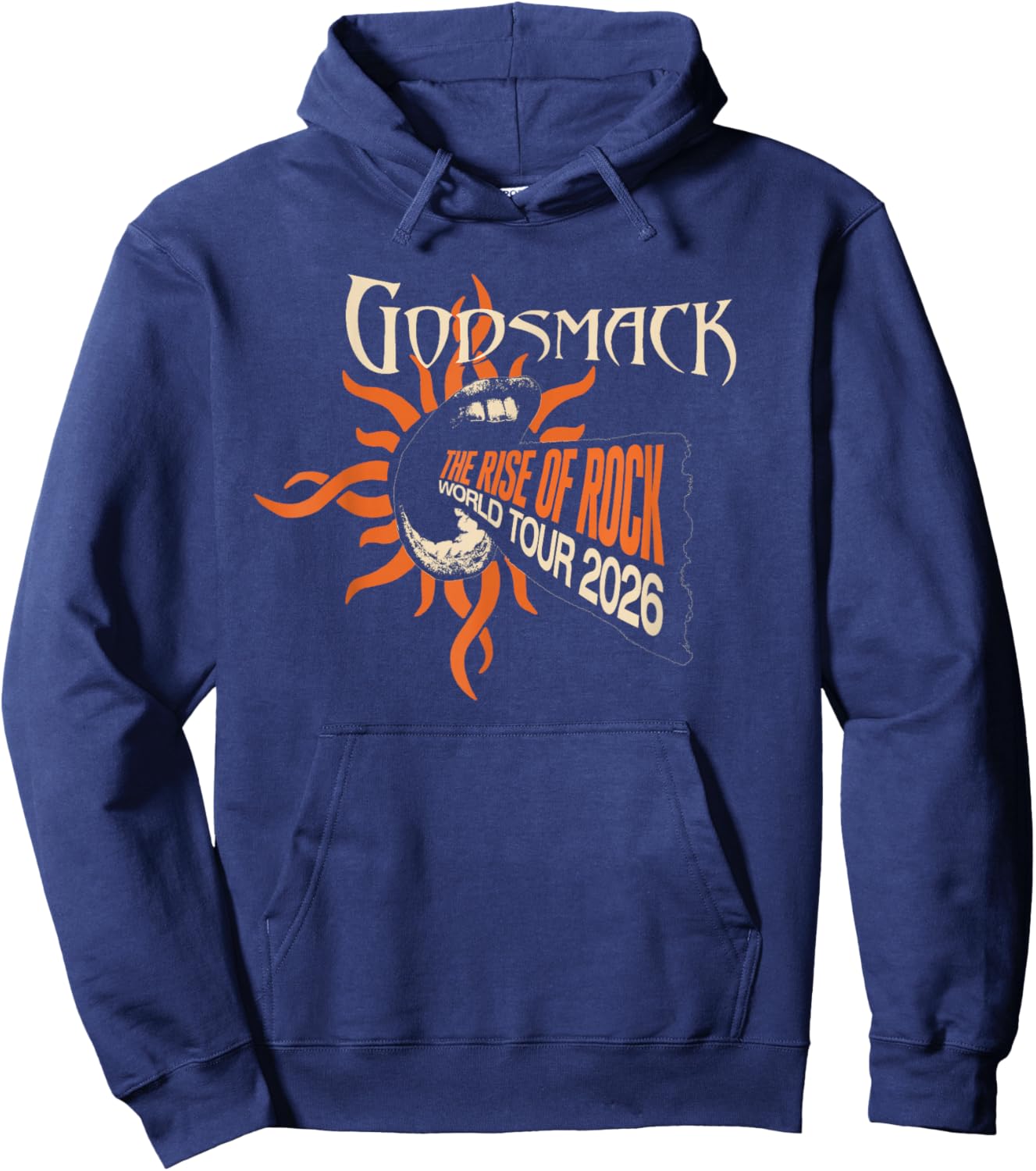 Godsmack The Rise of Rock ITIN Hoodie - Hoodie | Navy