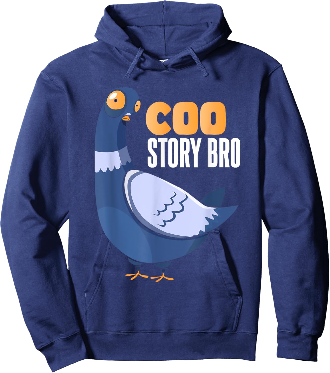 Funny Pigeon Lover Hoodie - Hoodie | Navy