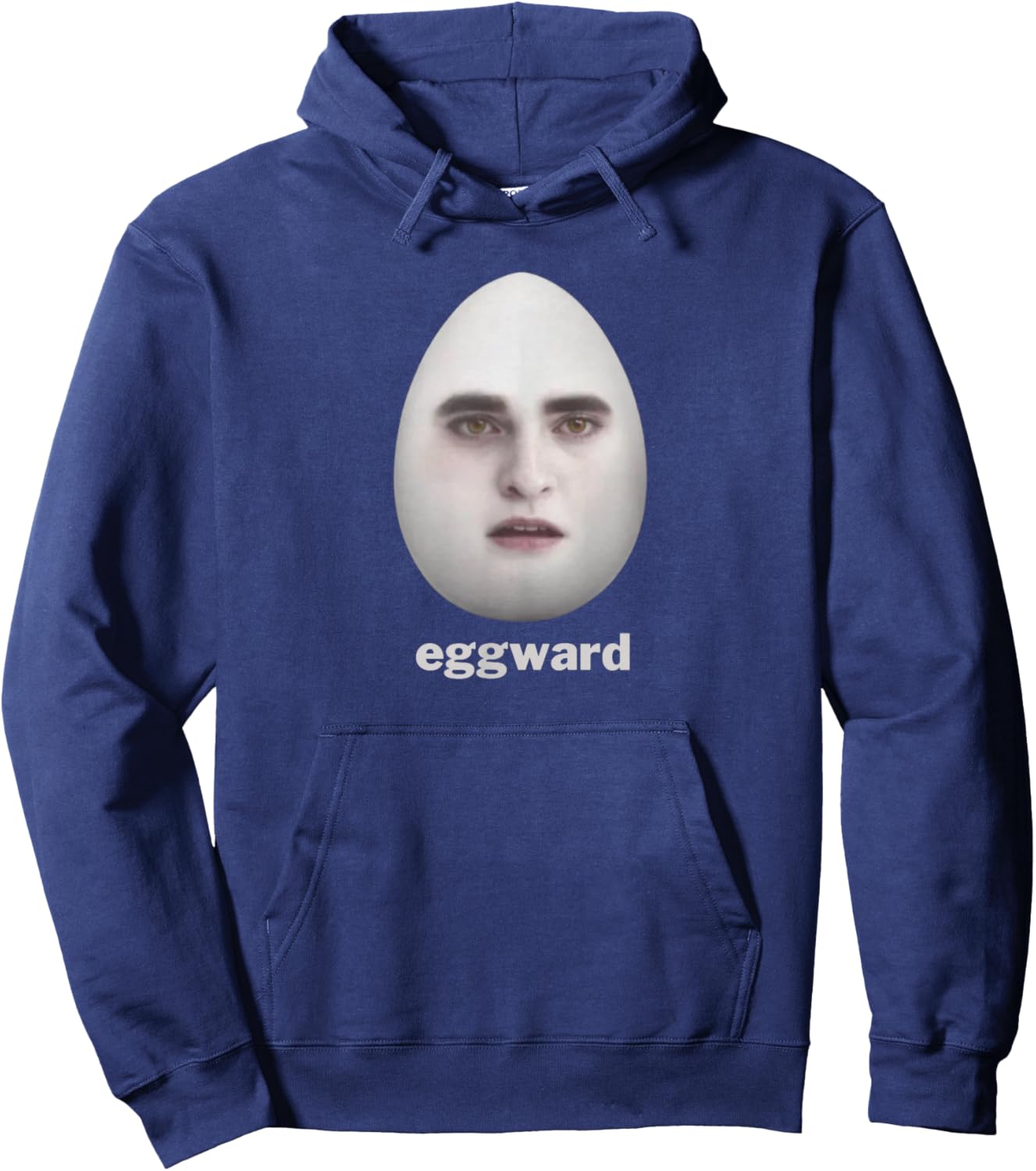 eggward Funny Meme Hoodie - Hoodie | Navy