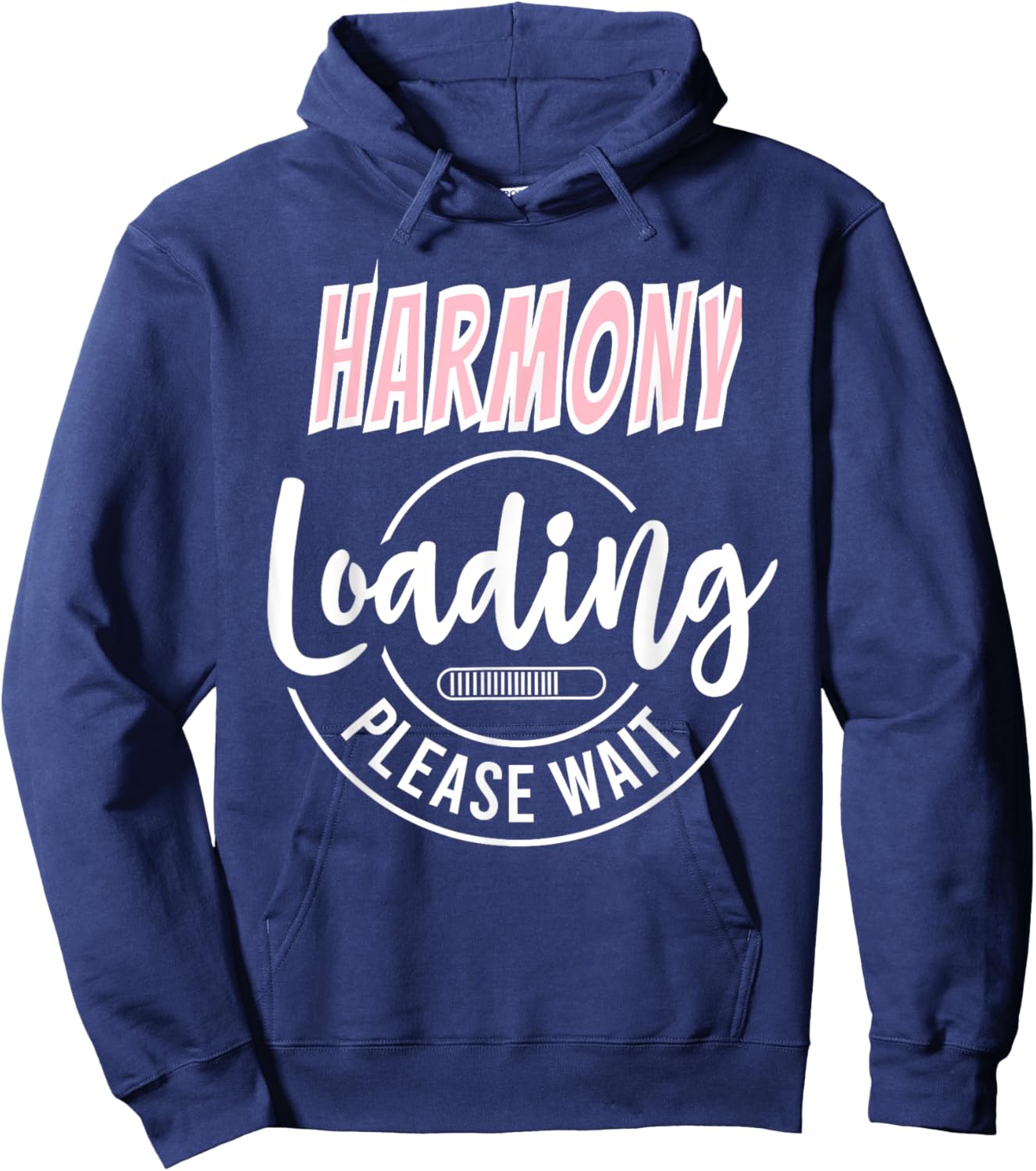Harmony Custom Personalized Baby Loading Shower Arrival Item Hoodie - Hoodie | Navy