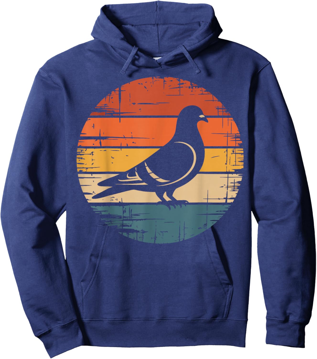 Vintage Pigeon Breeder Homing Pigeon Hoodie - Hoodie | Navy