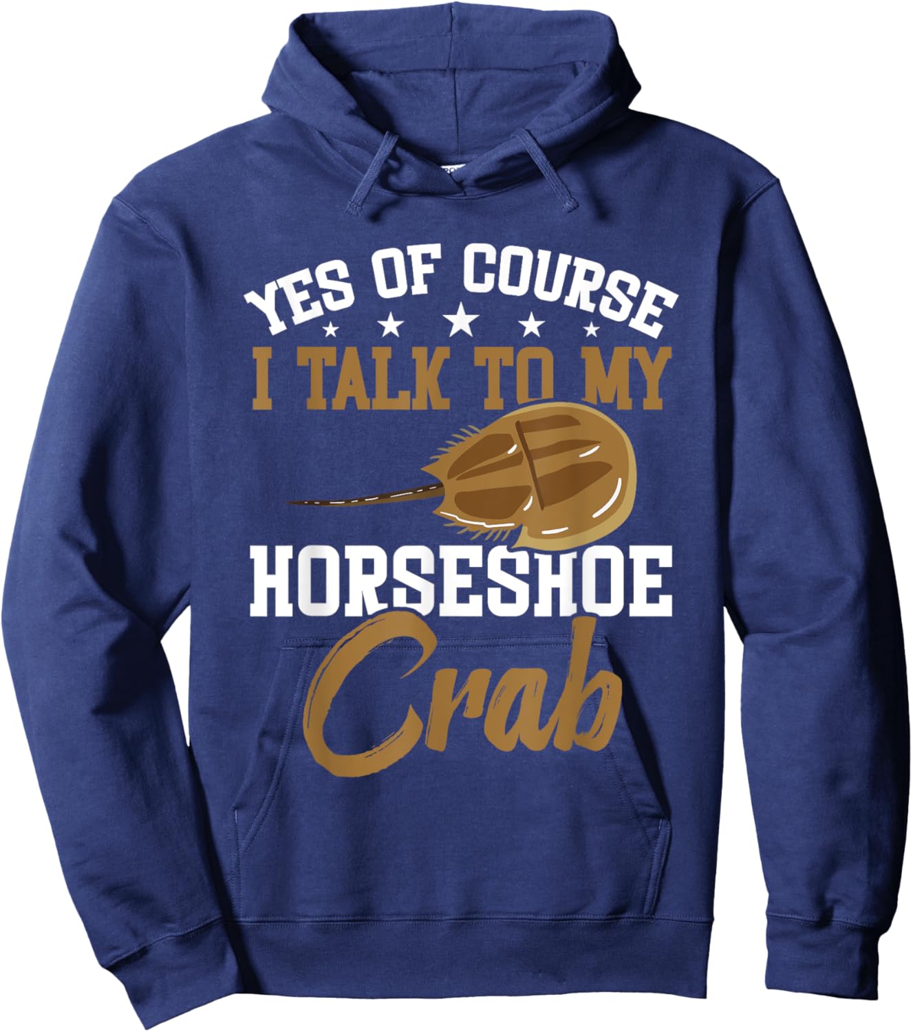 Arthropod Horseshoe Crab Owner Encycloart Arthropod Hoodie - Hoodie | Navy