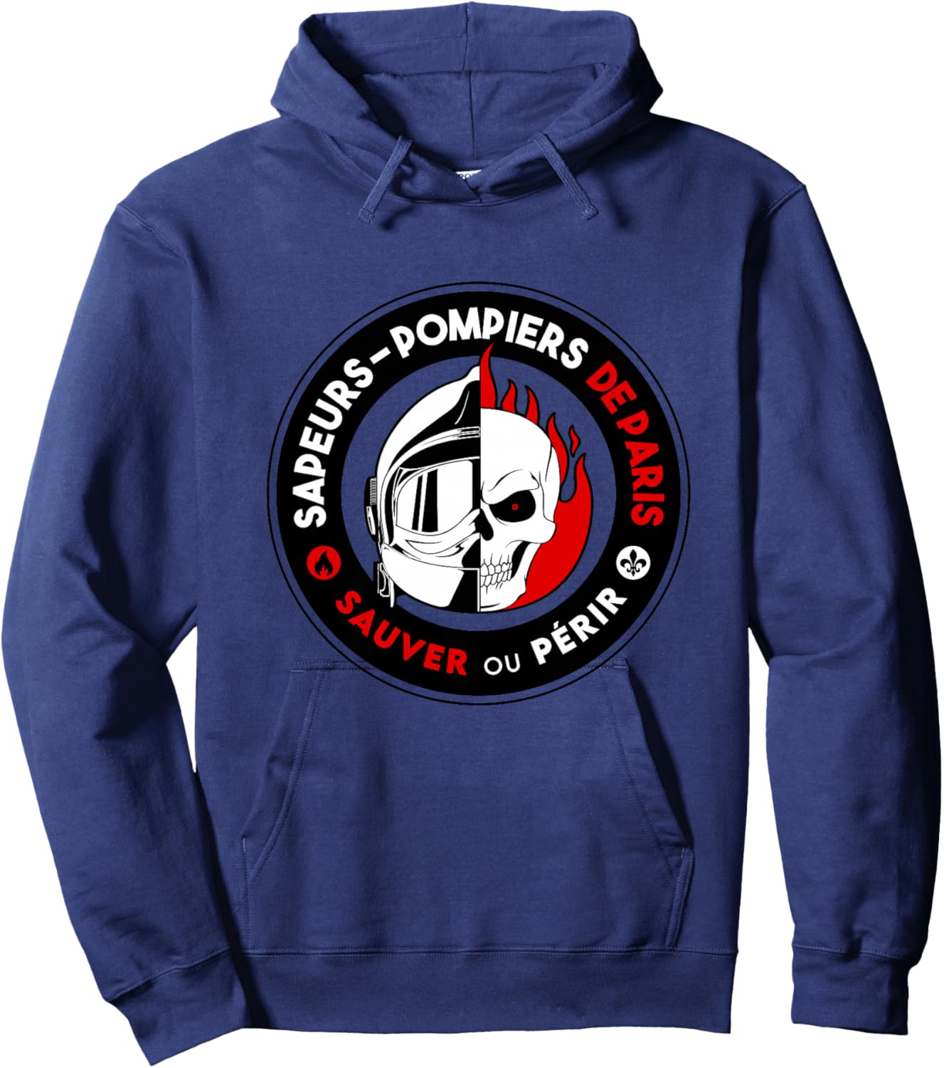 Sapeurs-Pompiers de Paris - Sauver ou périr N Haut de Gamme Hoodie - Hoodie | Navy