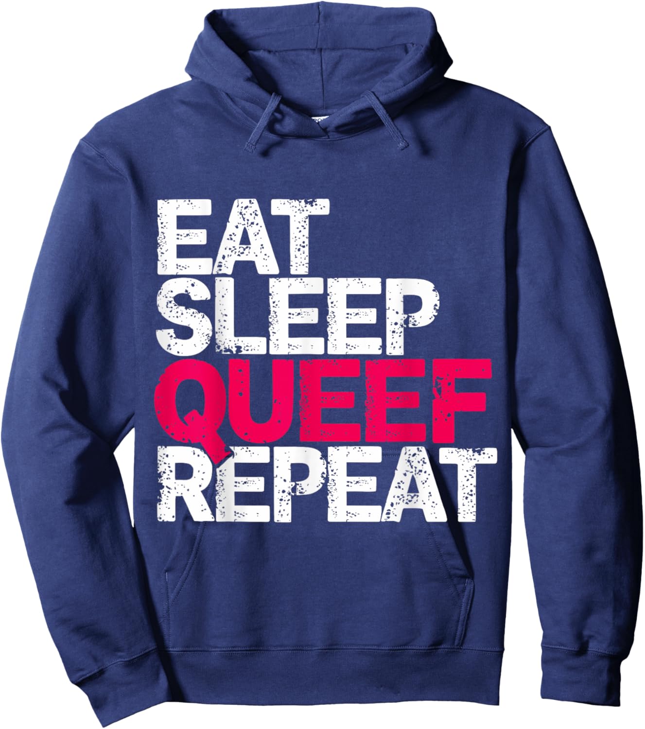 Queef Inappropriate Queefing Joke Funny Airport Vacation Hoodie - Hoodie | Navy