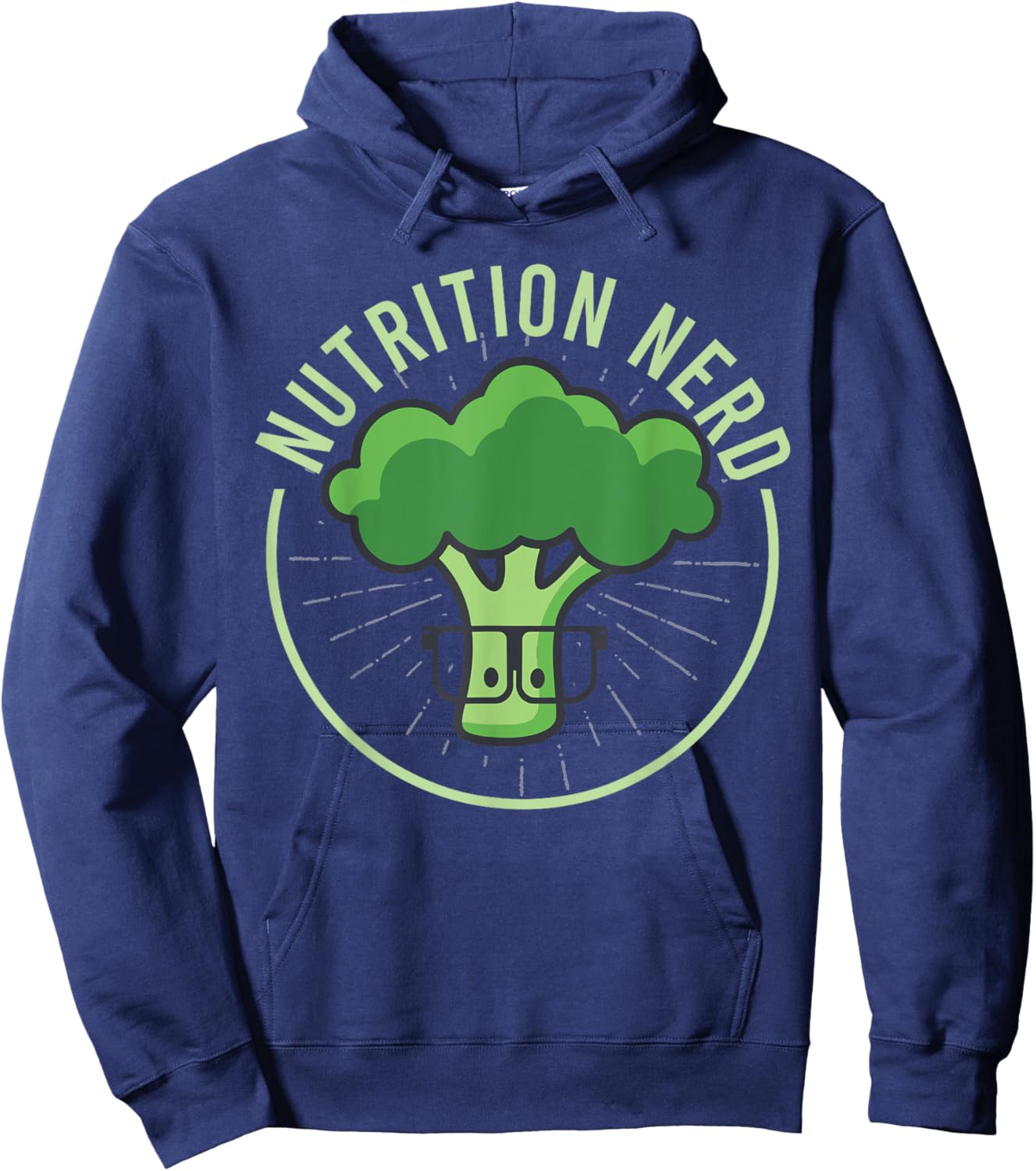 Nutrition Nerd Funny Healthy Food Science Gift Hoodie - Hoodie | Navy