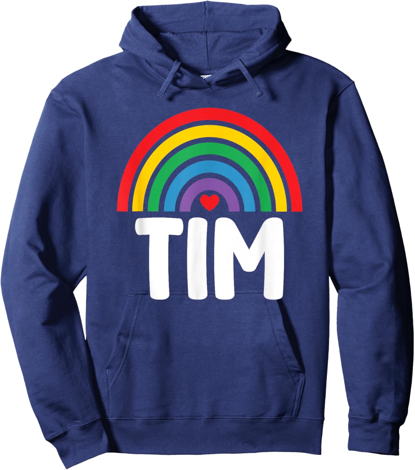 I Love Tim Cute Tim Lover Hoodie - Hoodie | Navy