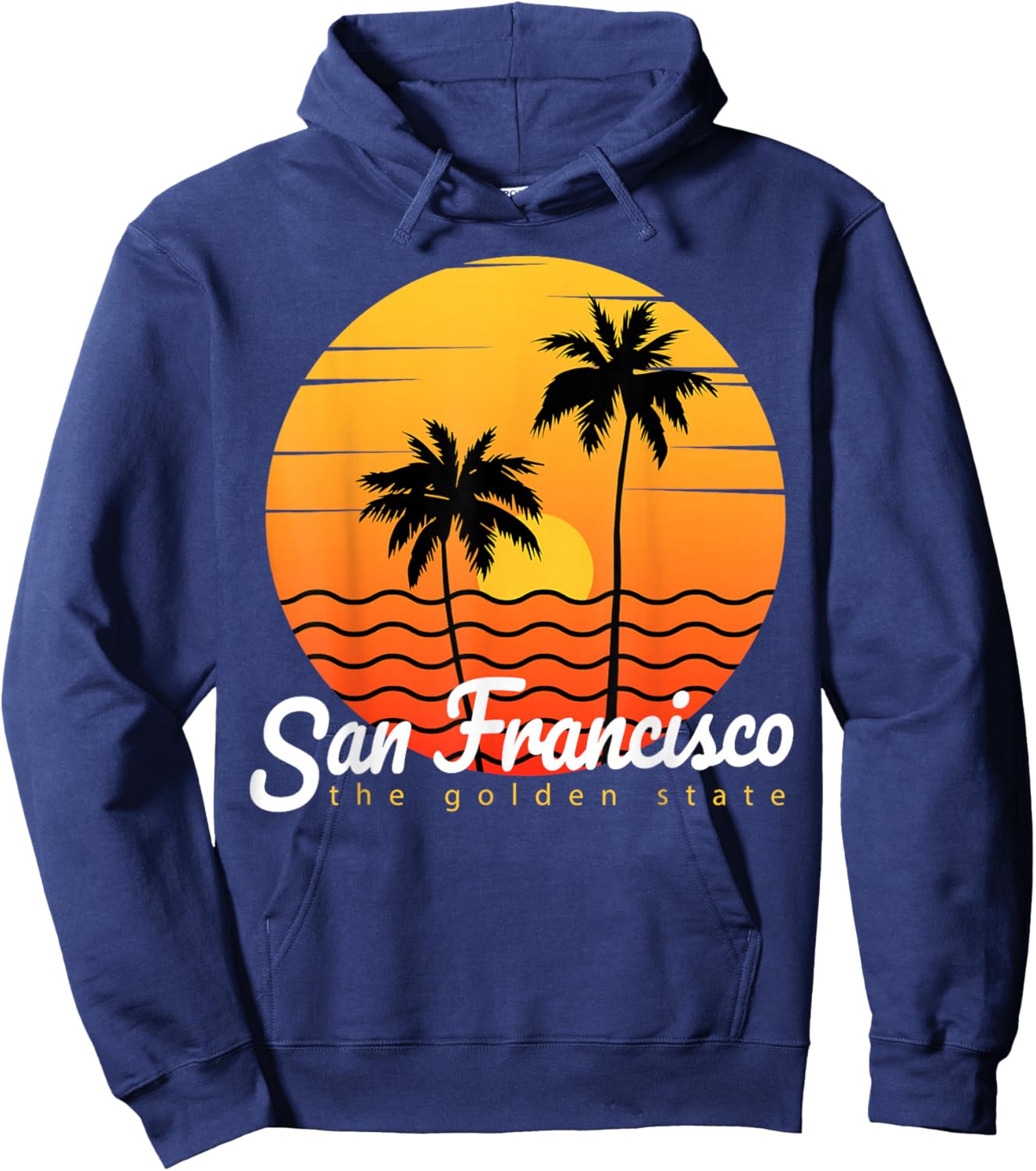 San Francisco Family Trip California State SF City Souvenir Hoodie - Hoodie | Navy