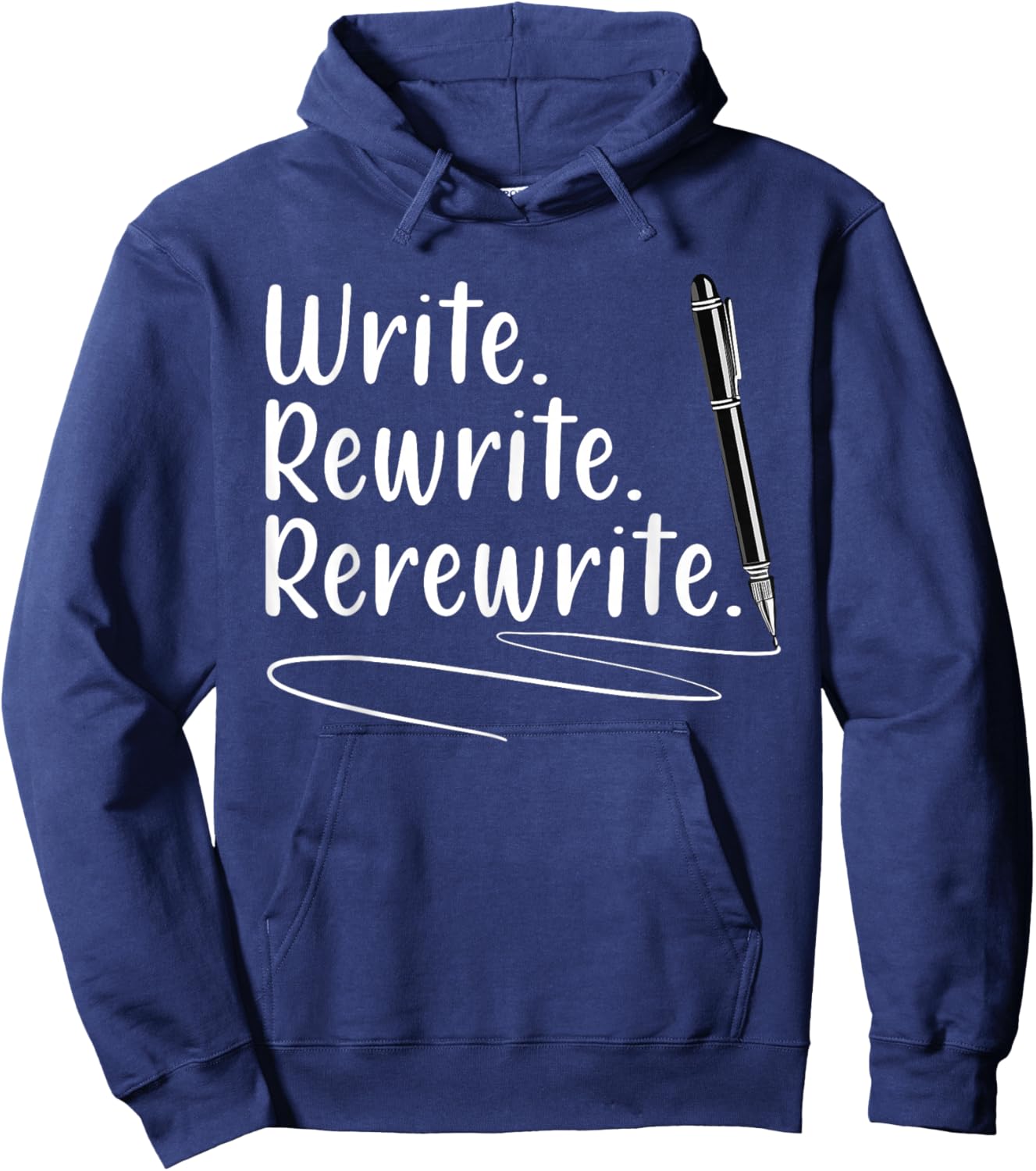 Cool Journalist Art Women Writer Author Journalism Hoodie - Hoodie | Navy