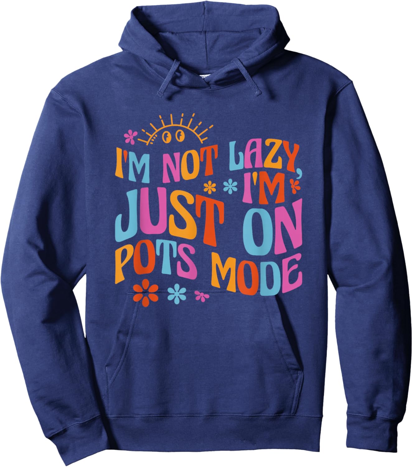 POTS Syndrome Postural Tachycardia Syndrome Hoodie - Hoodie | Navy