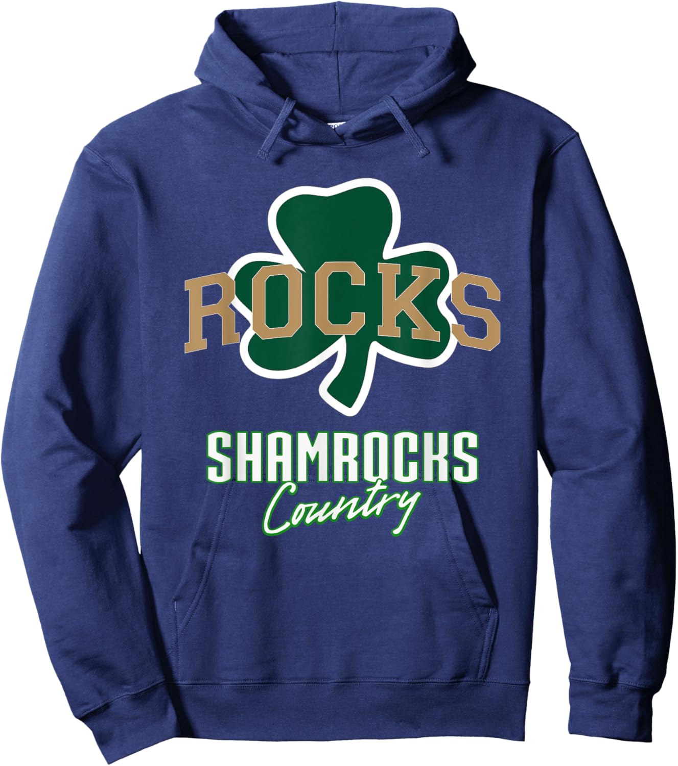 Westfield Shamrocks Logo Country HS Hoodie - Hoodie | Navy