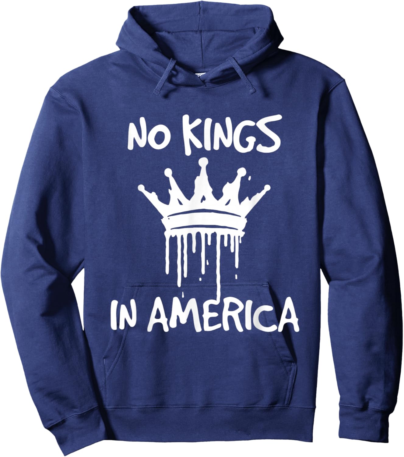 No Kings In America Democracy Court Ruling Saying Hoodie - Hoodie | Navy