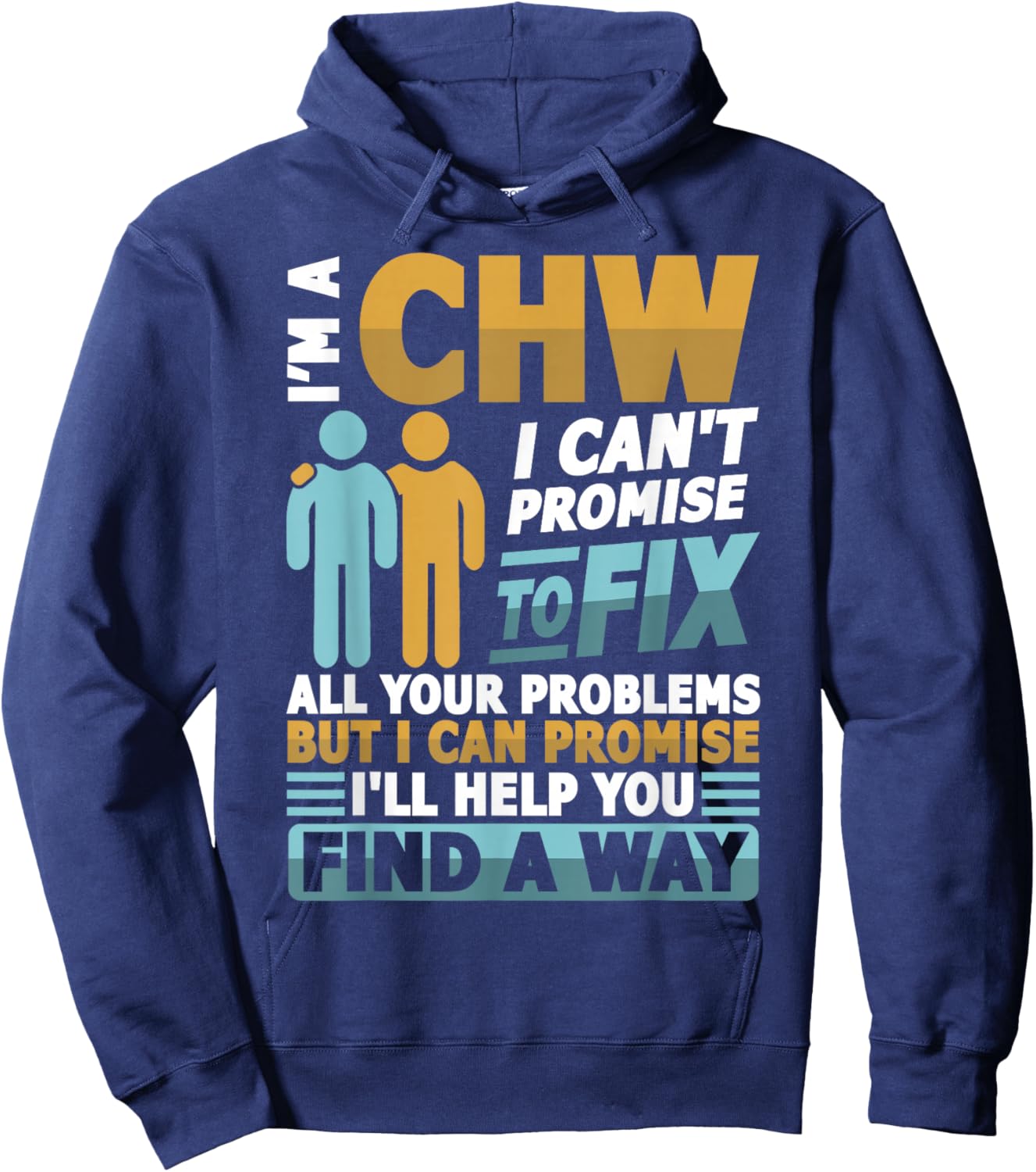 CHW Community health worker Hoodie - Hoodie | Navy