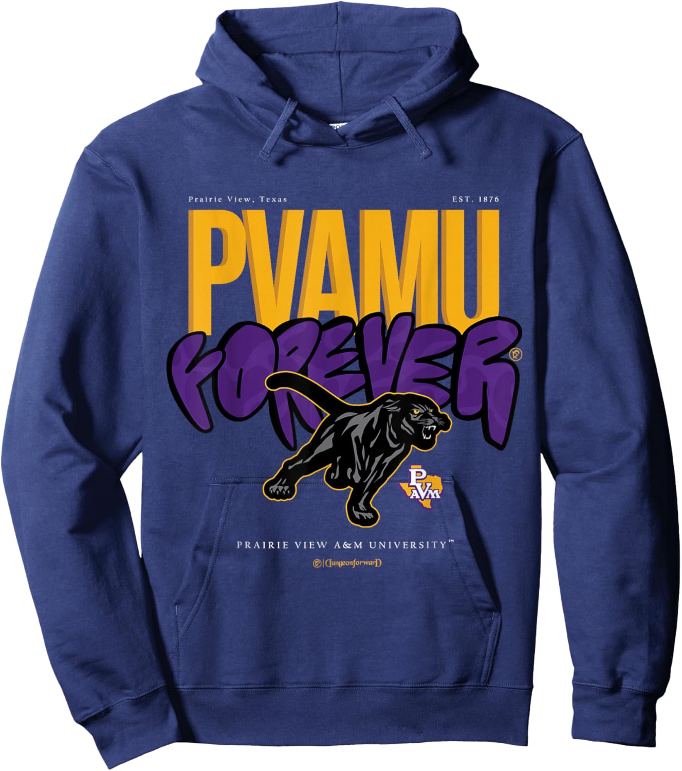 The Yard Essentials - Prairie View A&M University - Forever Hoodie - Hoodie | Navy