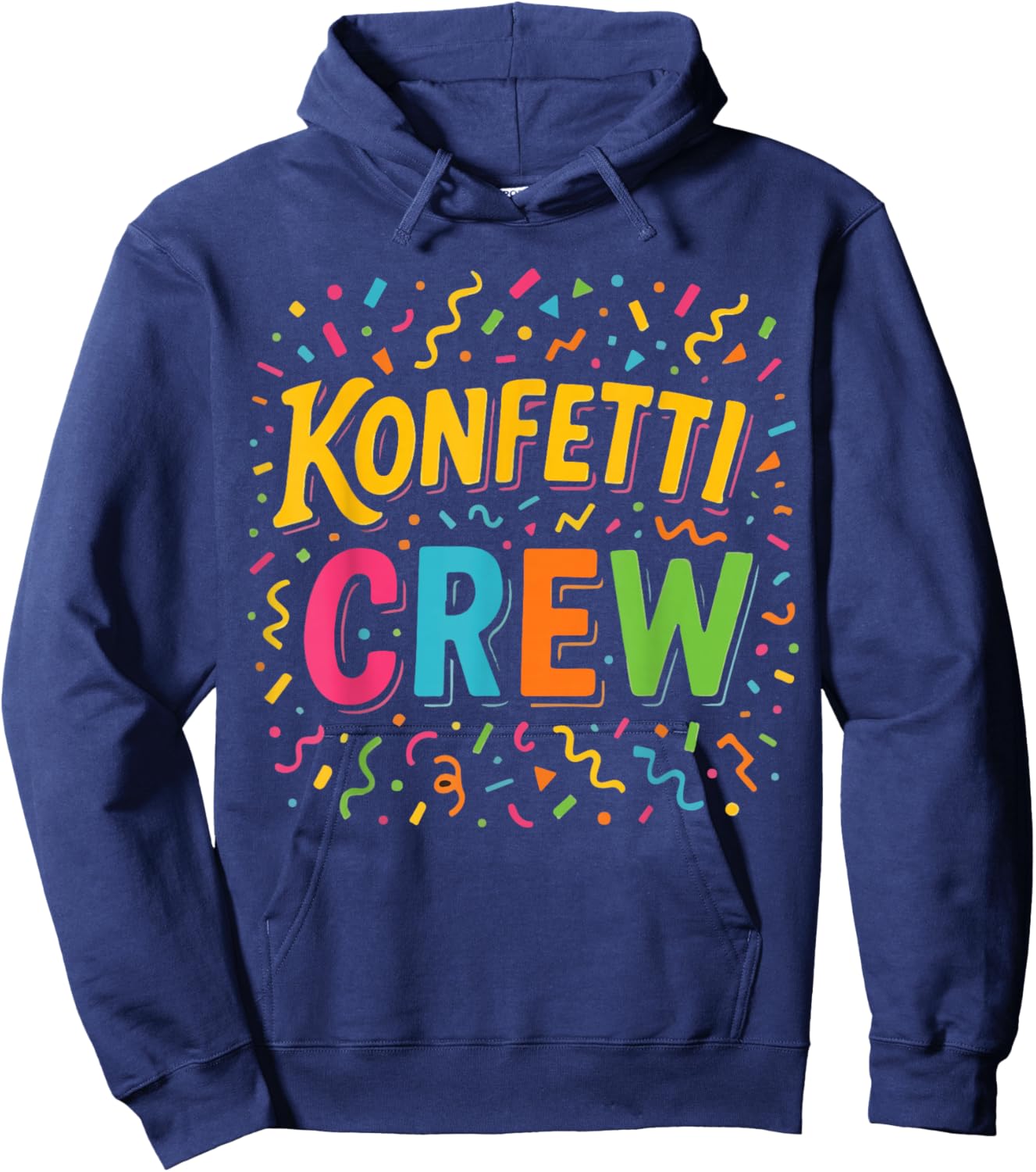 Confetti Crew Carnival Party Outfit Carnival Fancy Dress Hoodie - Hoodie | Navy