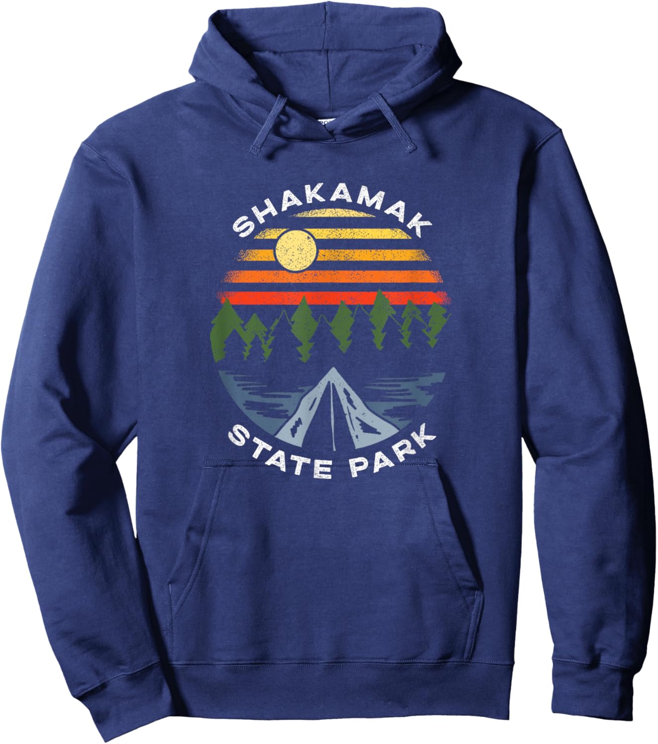Shakamak State Park Indiana Forest Camping Vacation Hoodie - Hoodie | Navy