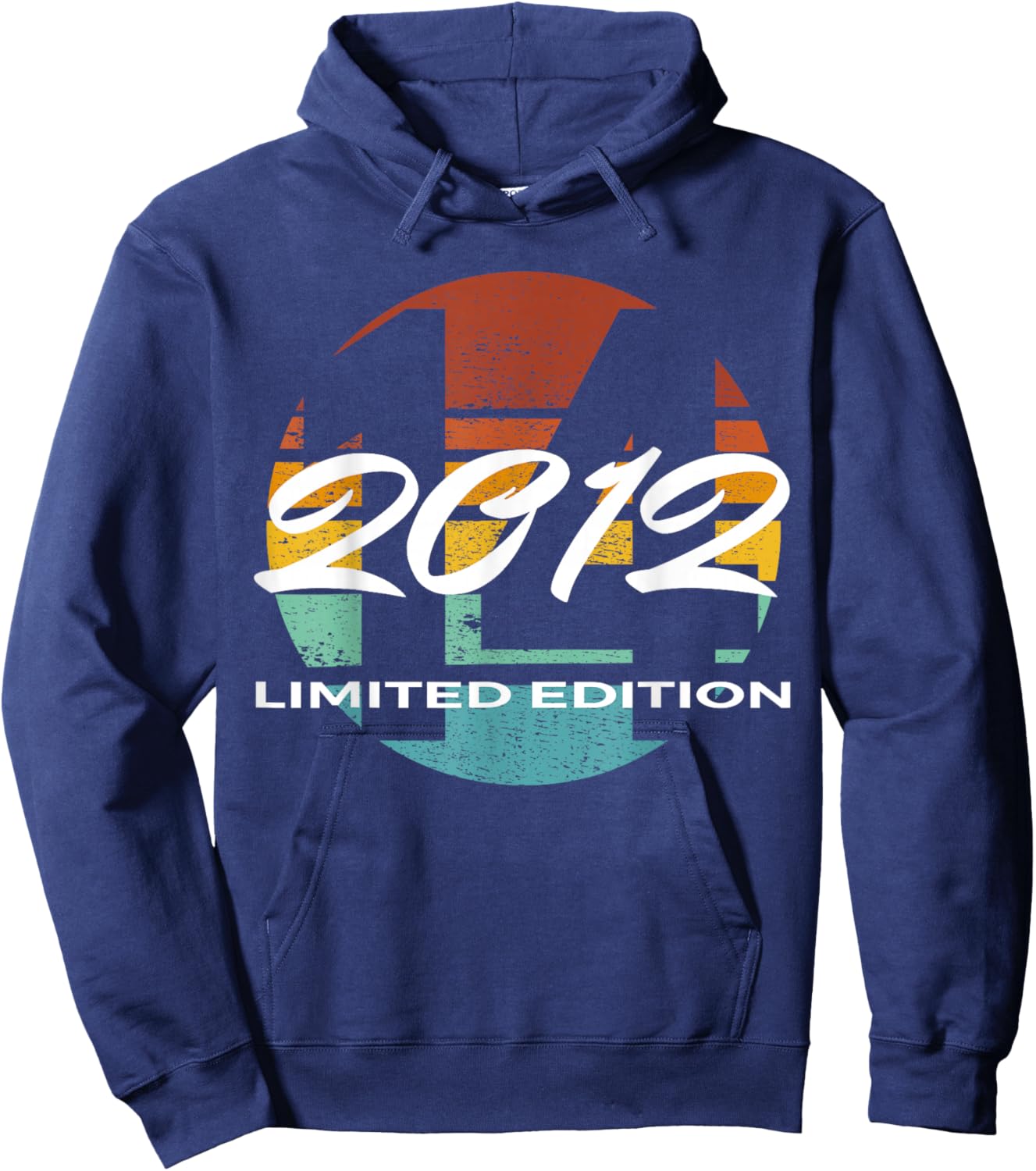 14th Birthday Girl boy 14 Years 2012 Funny Gift Hoodie - Hoodie | Navy
