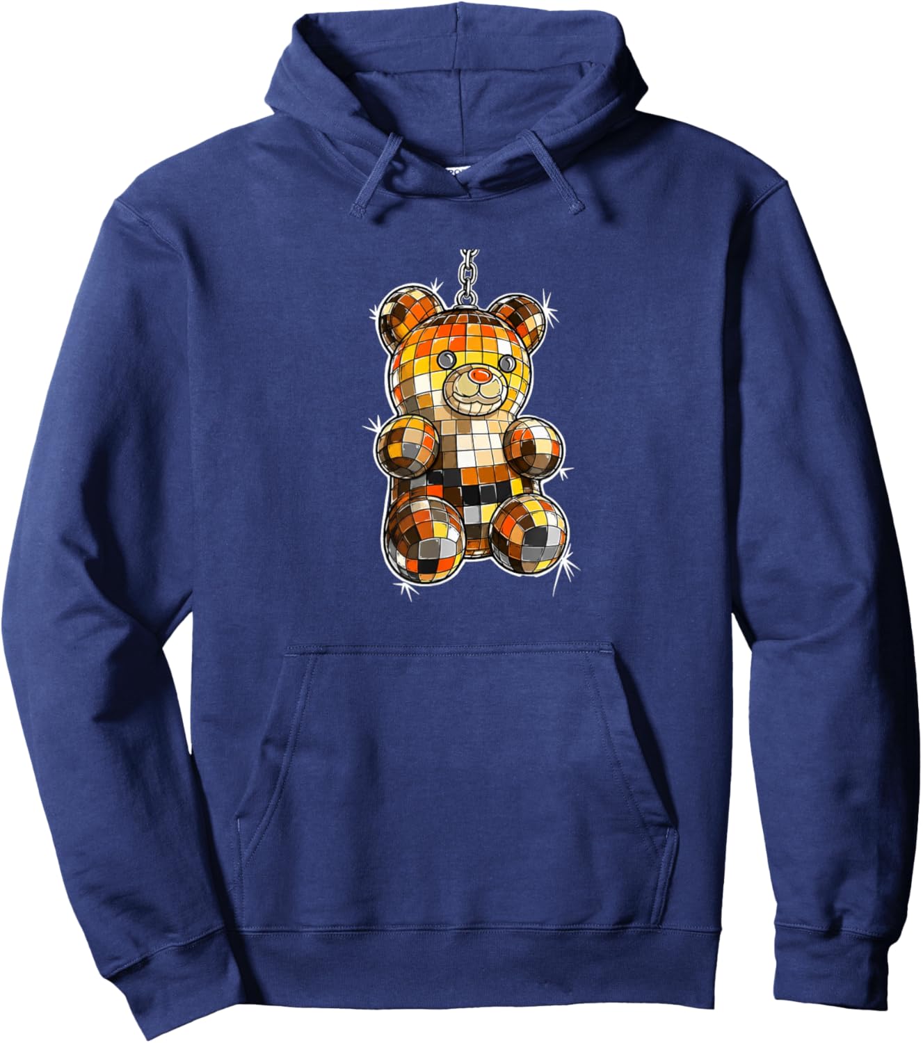 Disco Bear Hoodie - Hoodie | Navy