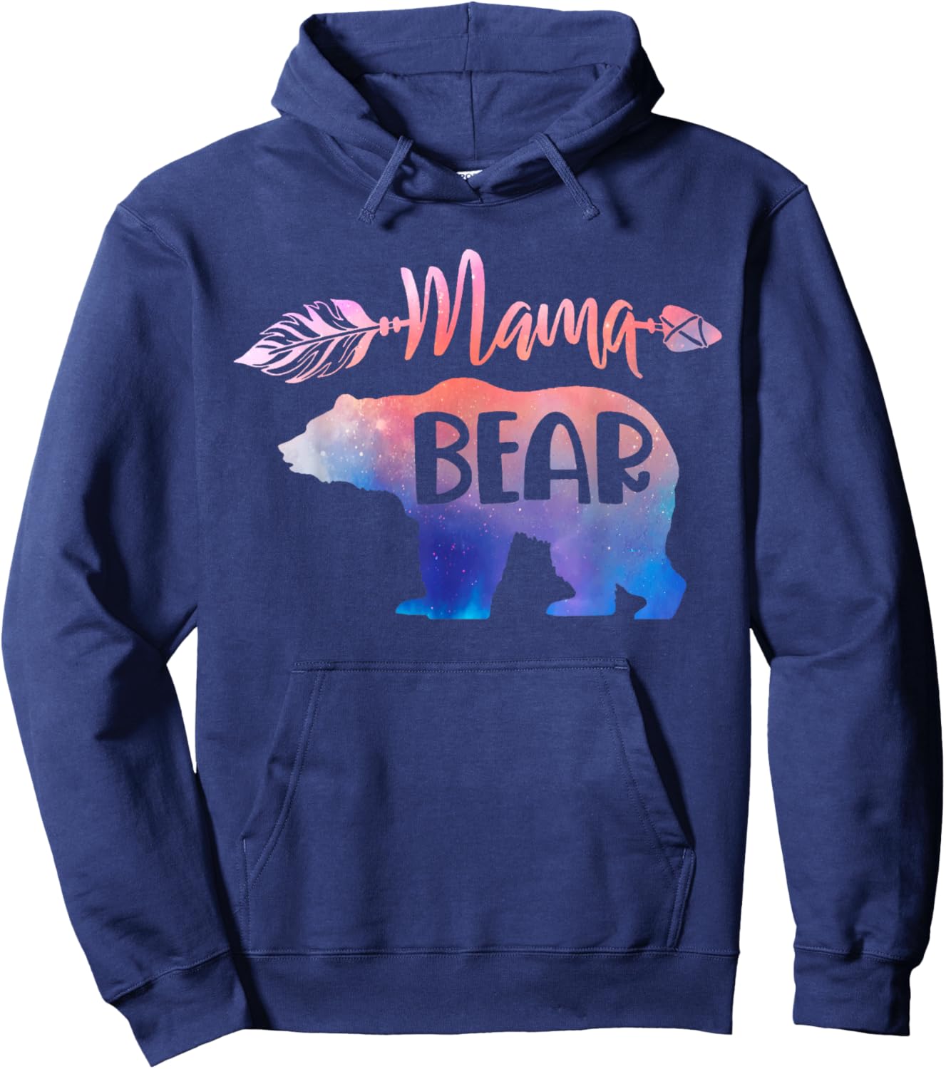 Funny Mama Bear Family Matching Kid Men Women Gifts Hoodie - Hoodie | Navy