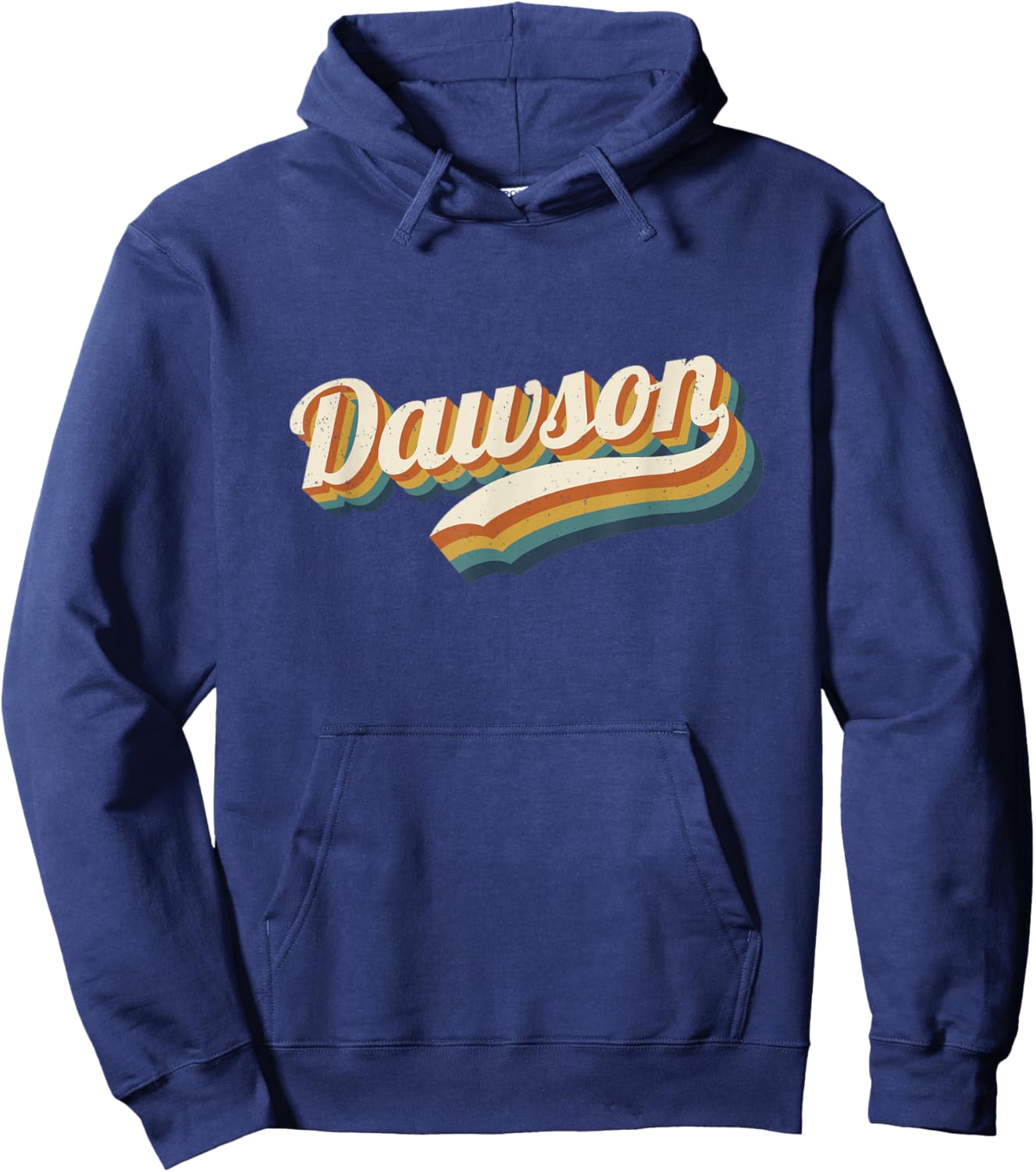 Vintage Dawson Custom Name Dawson Hoodie - Hoodie | Navy
