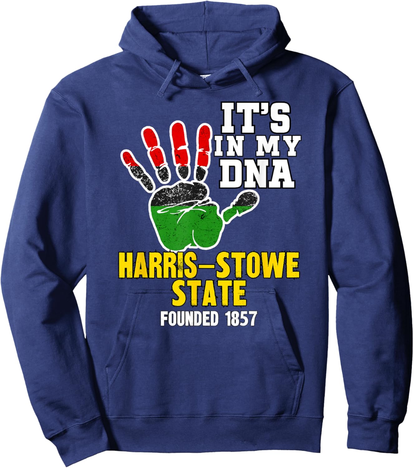 Harris–Stowe State, HSSU, Souvenir HBC Design Hoodie - Hoodie | Navy