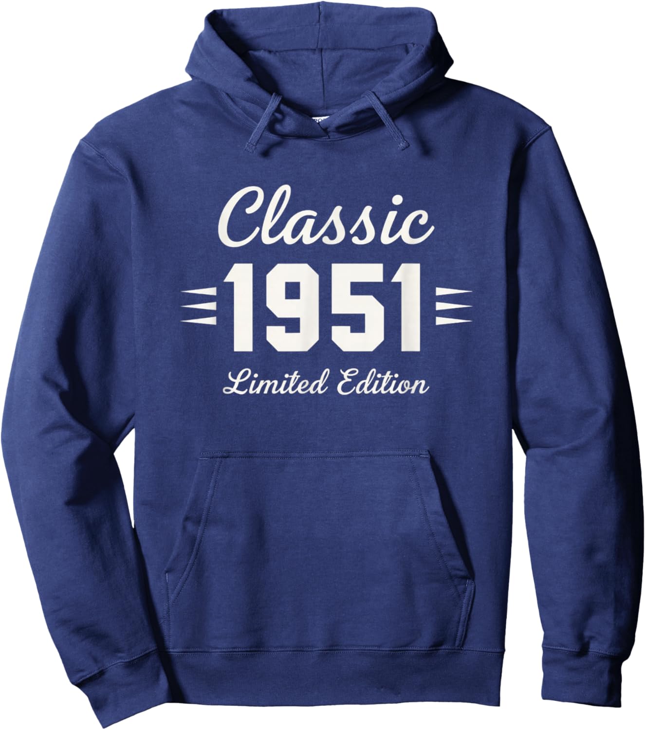 Classic 1951 Limited Edition Birthday Retro 1950S Hoodie - Hoodie | Navy