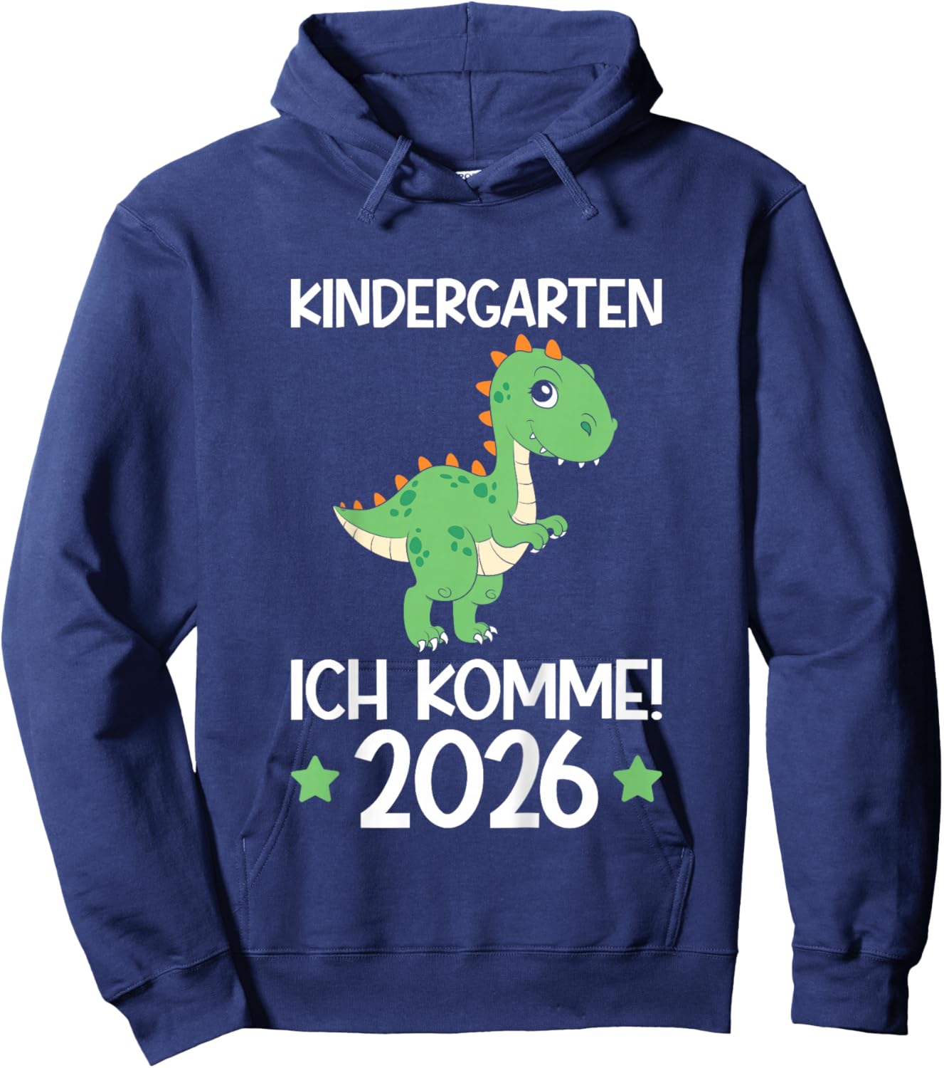 Kindergarten Ich Komme 2026 Dino Jungen Kindergartenkind Hoodie - Hoodie | Navy